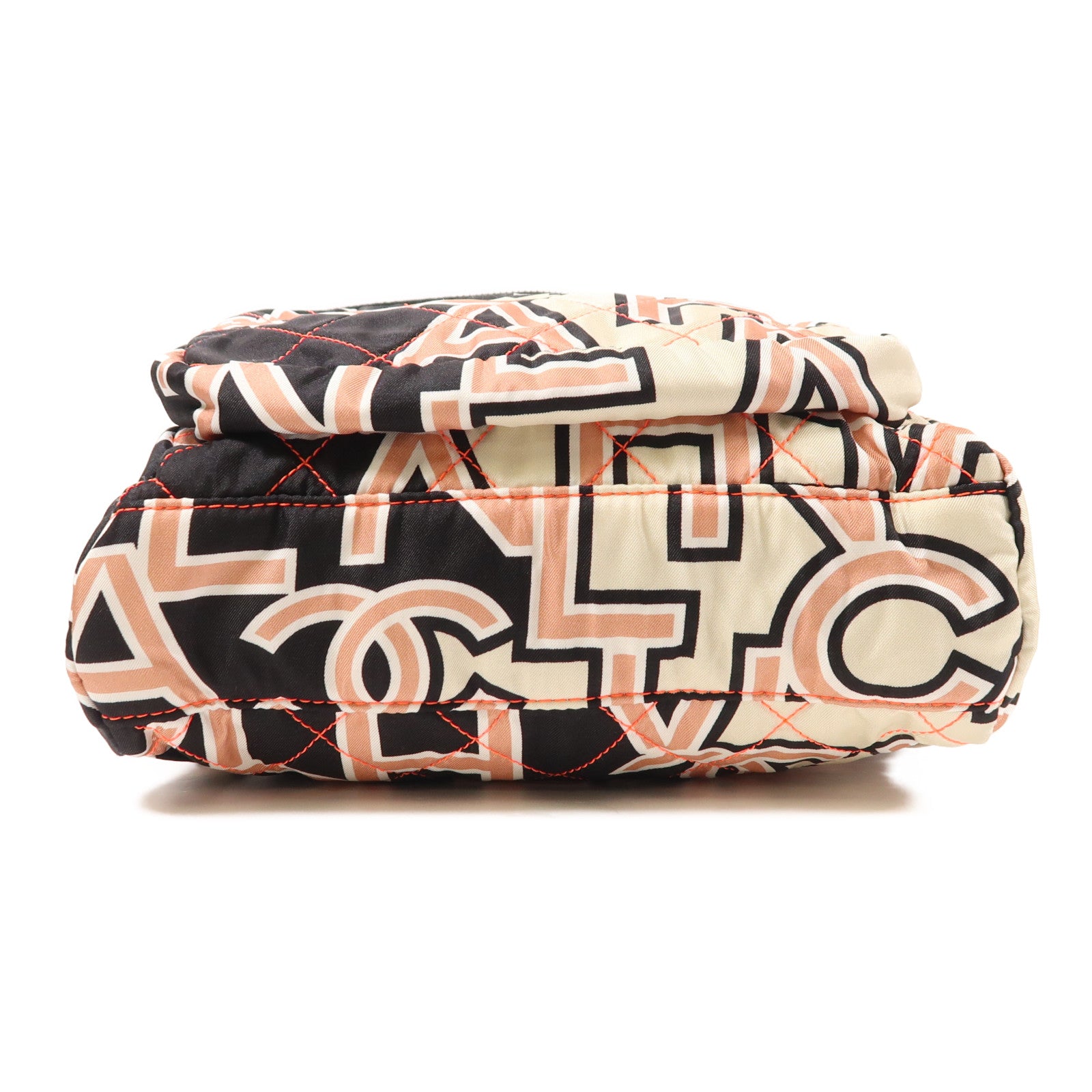 CHANEL 尼龍Backpack銀扣背包