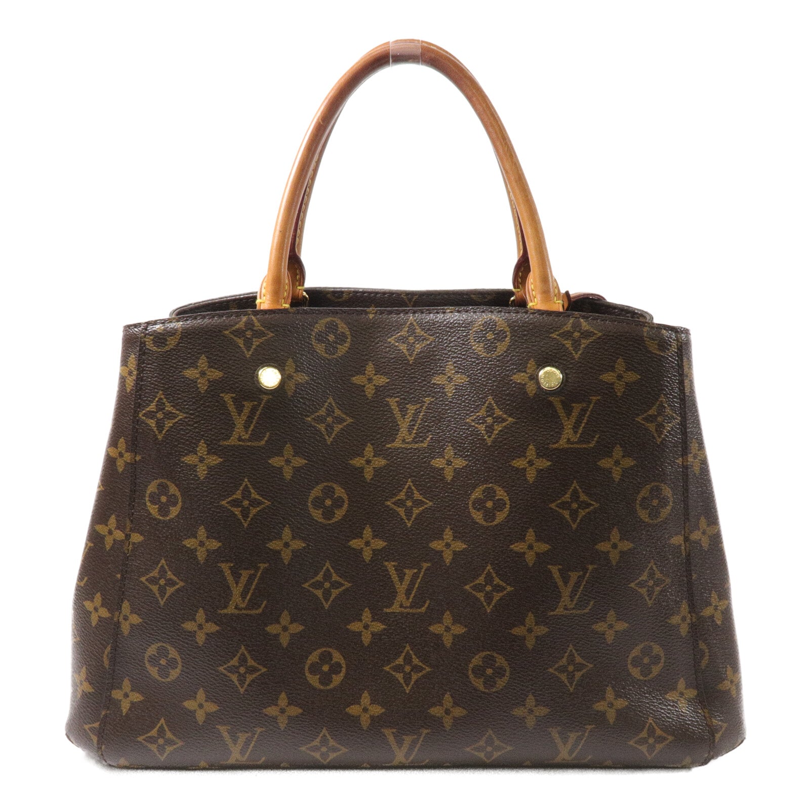 LOUIS VUITTON Monogram Montaigne MM手挽肩背兩用袋