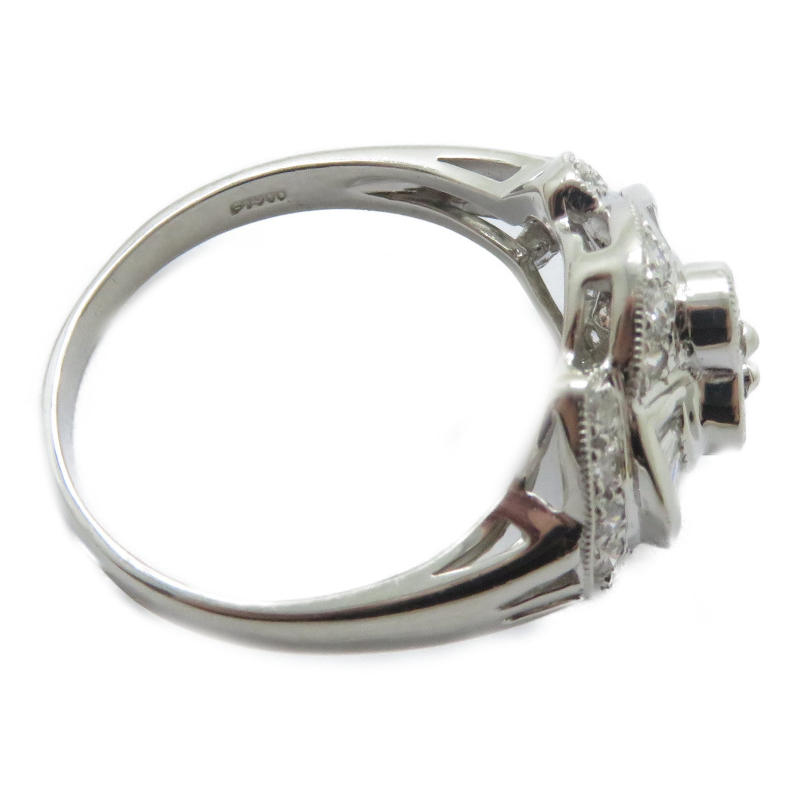 JEWELRY 【激減優惠】PT900鉑金Diamond Ring 1.03ct鑽石戒指US#8.25