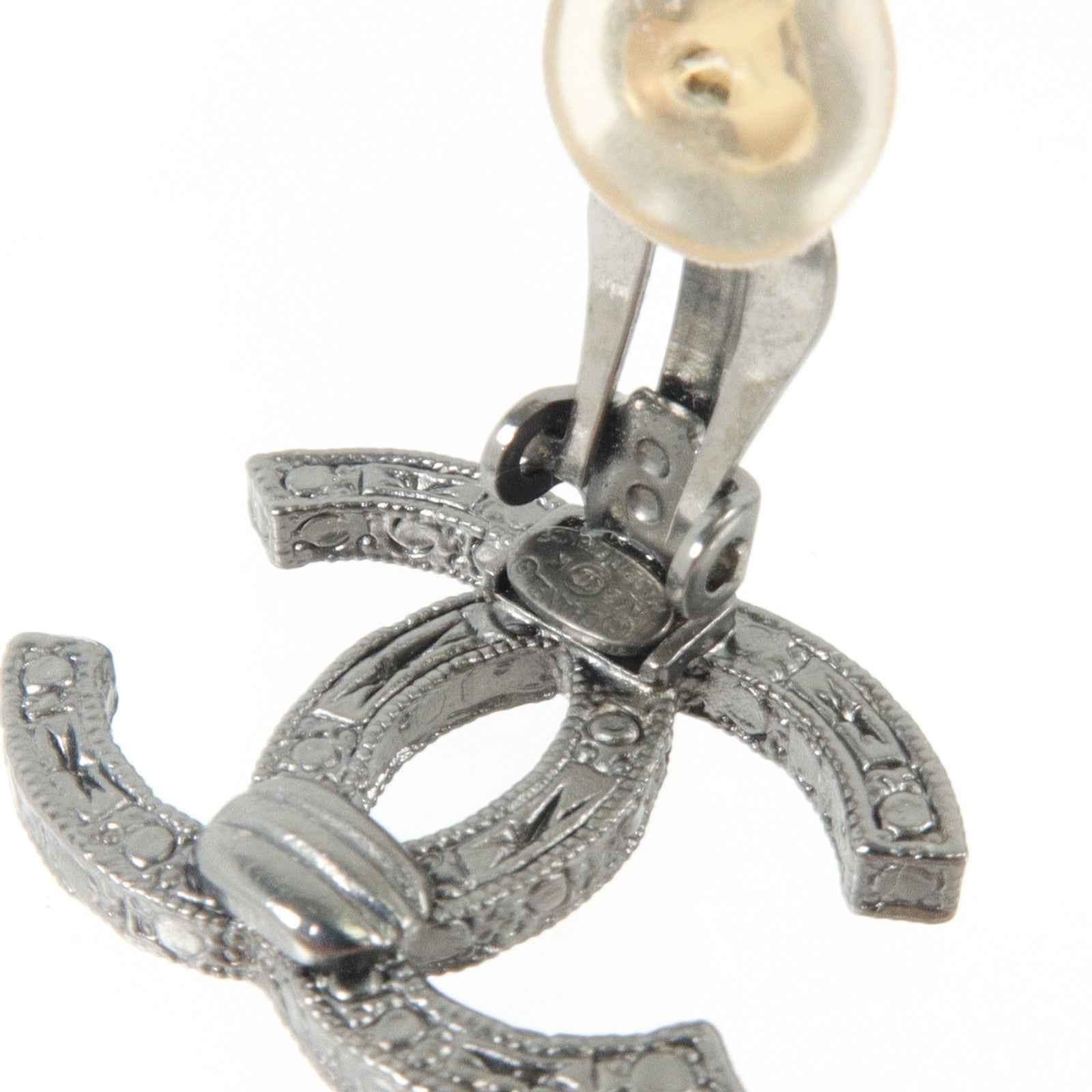 CHANEL 金屬Clip -On Earrings耳環