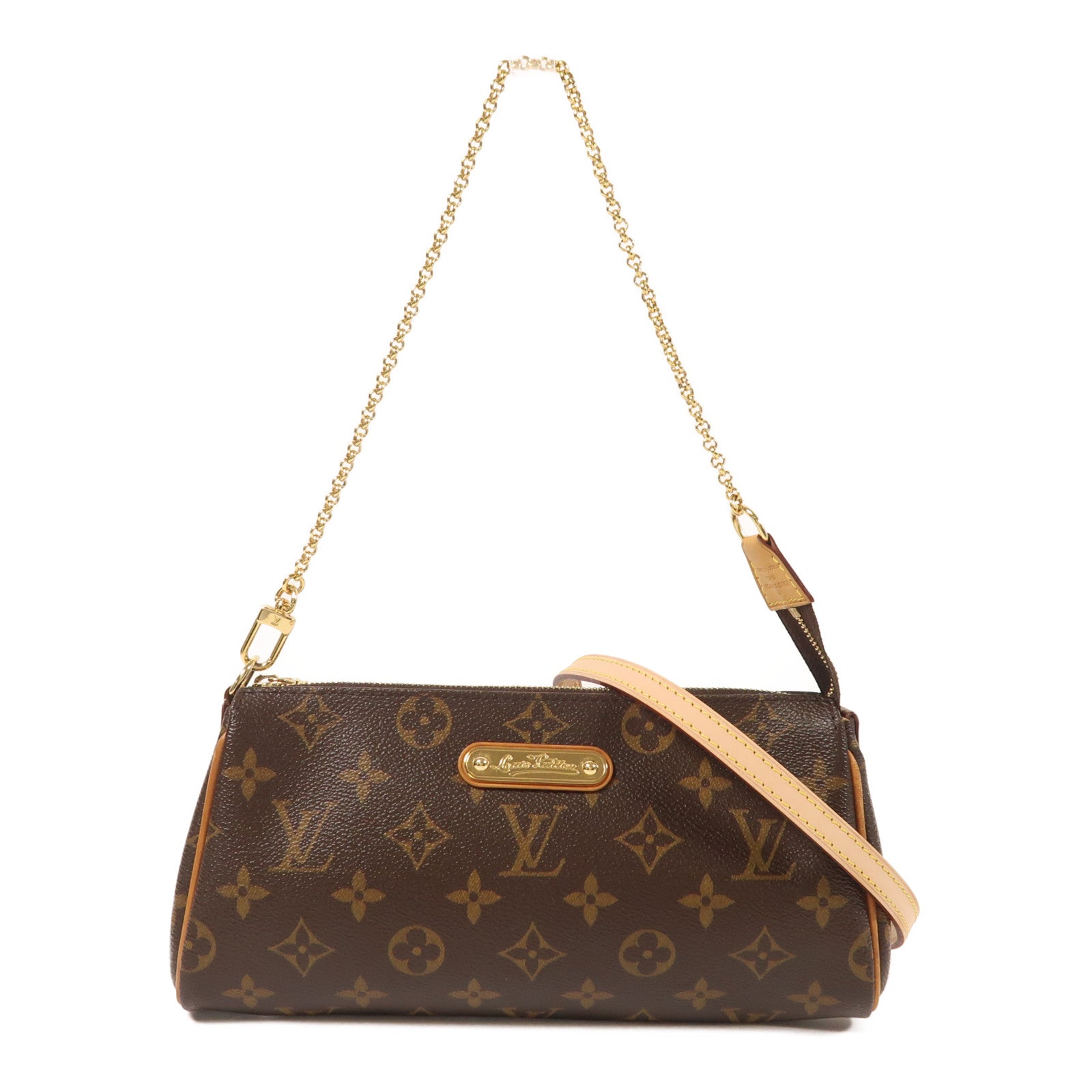 LOUIS VUITTON Monogram Eva金扣手挽肩背兩用袋