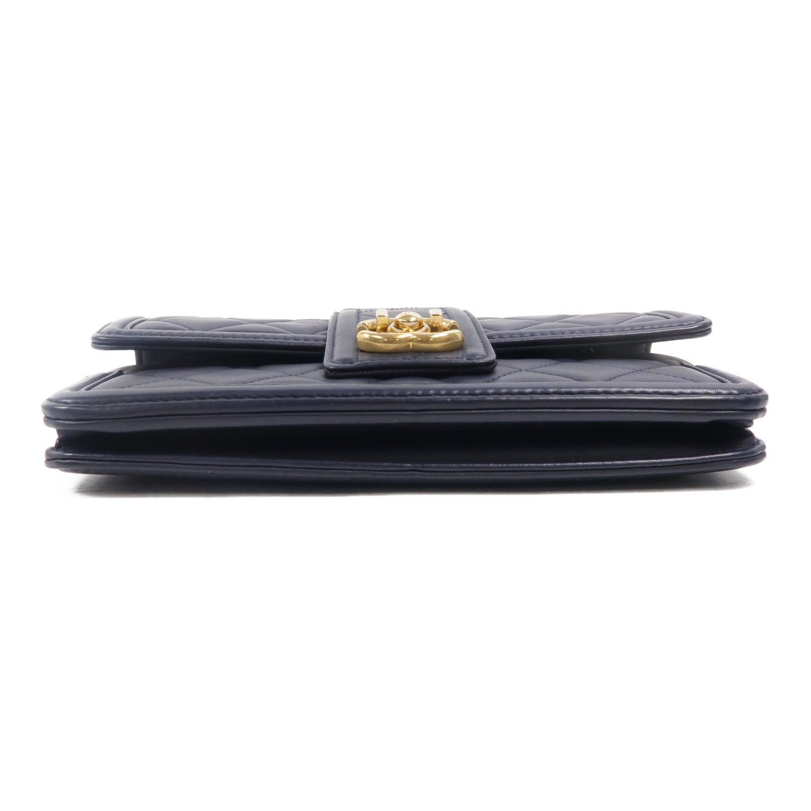 CHANEL 羊皮皮革Elegant CC Wallet On Chain鏈帶肩背袋