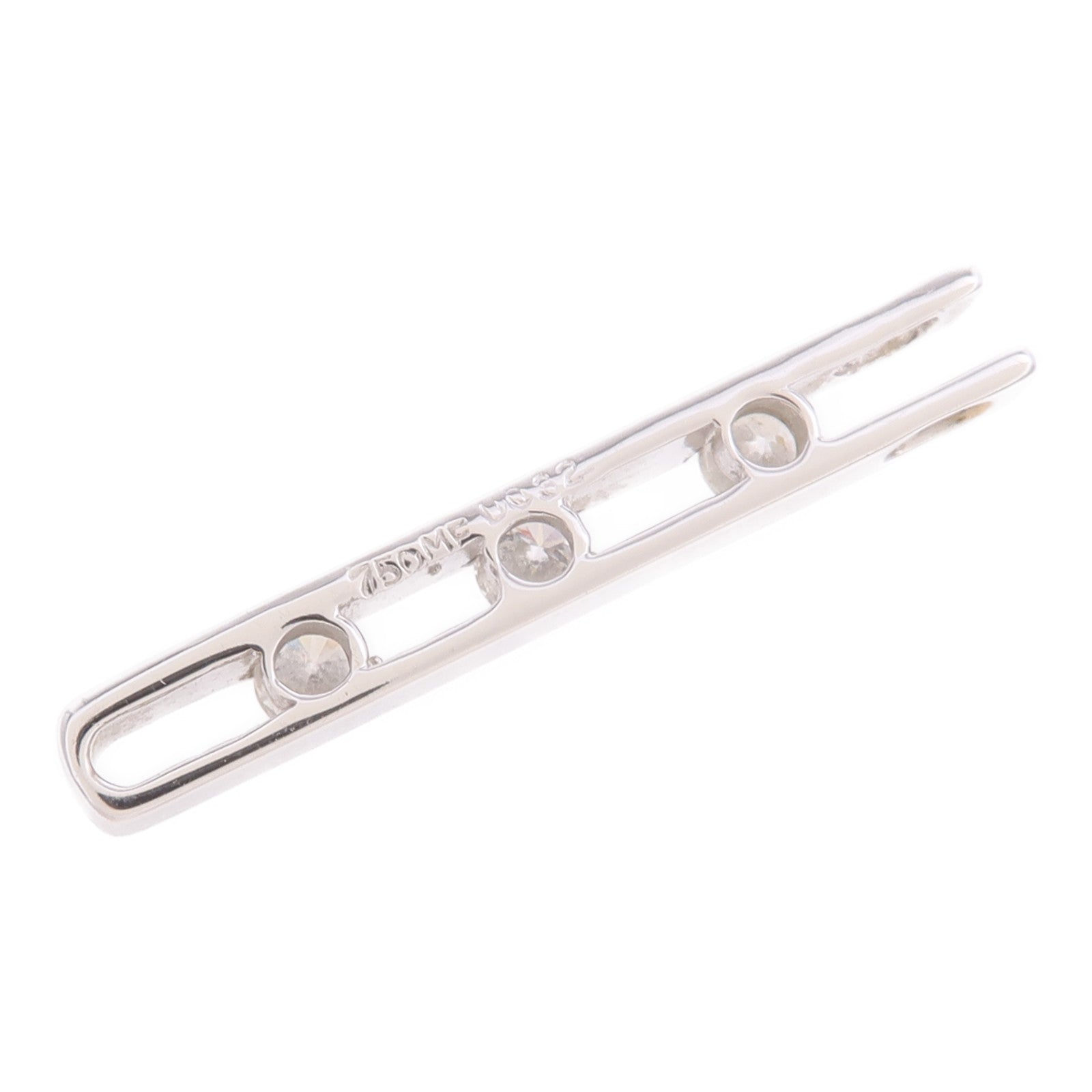 JEWELRY 18K白金Diamond Pendant Top鑽石吊墜