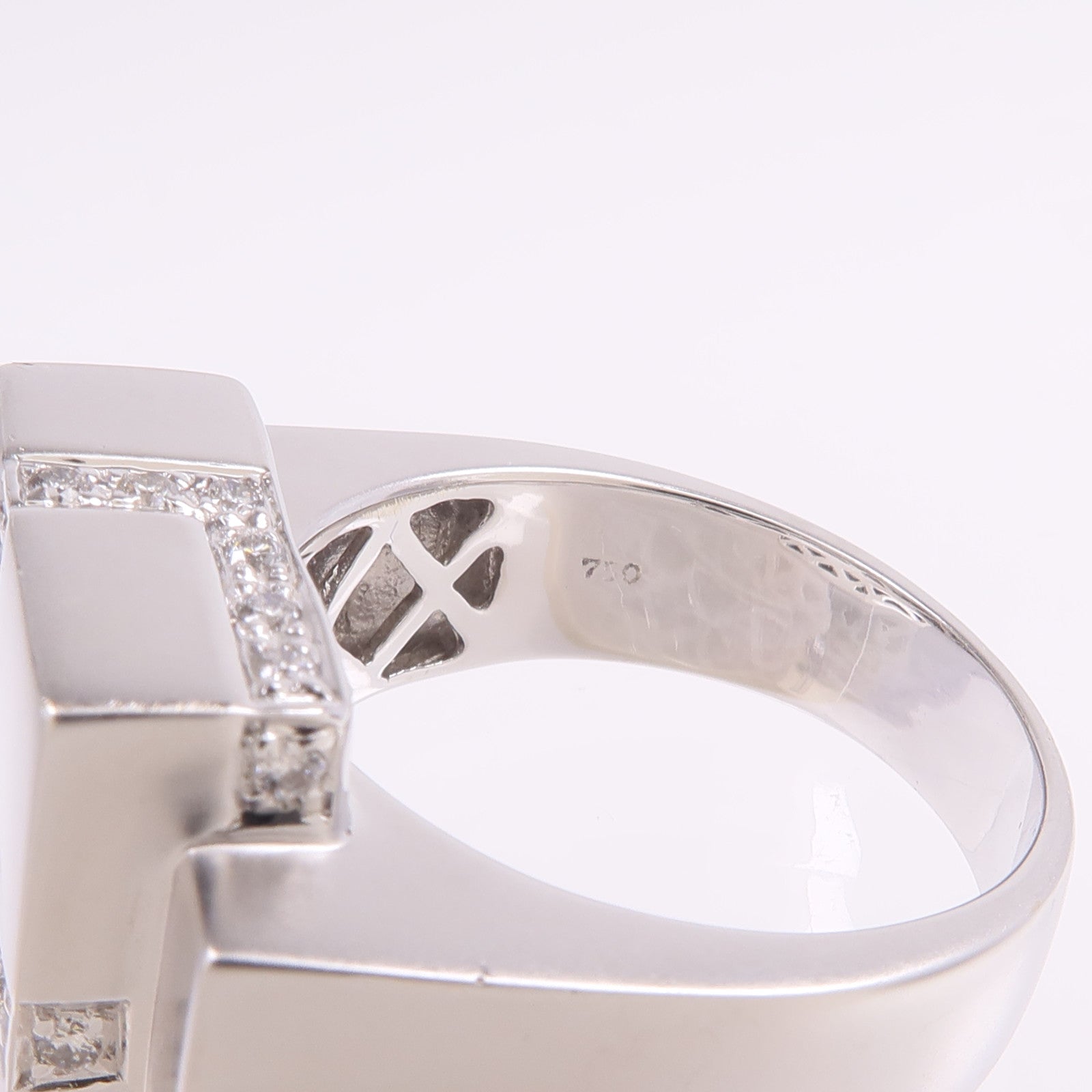 JEWELRY 18K白金Diamond Ring鑽石戒指US#9