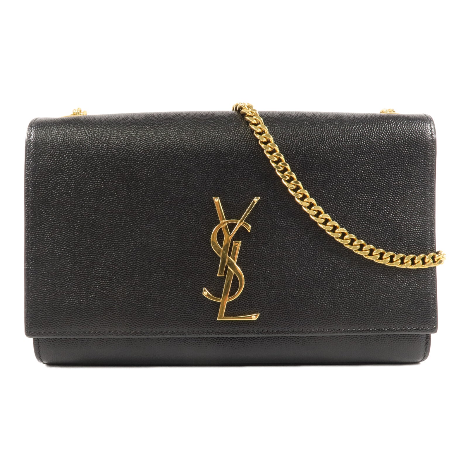 SAINT LAURENT 牛皮皮革Kate鏈帶肩背袋