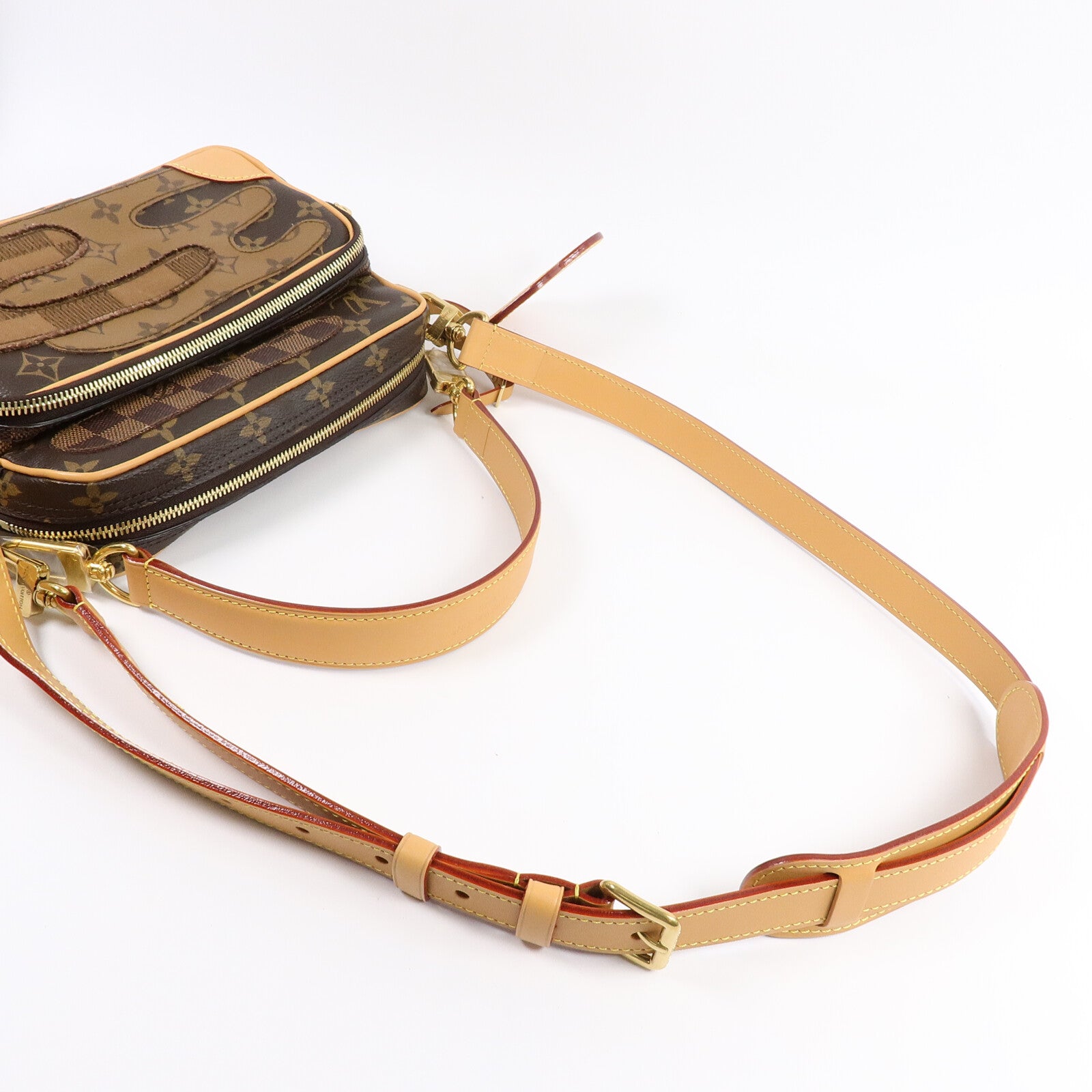 LOUIS VUITTON Monogram Reverse/Danimer LVxNigo Nil肩背袋