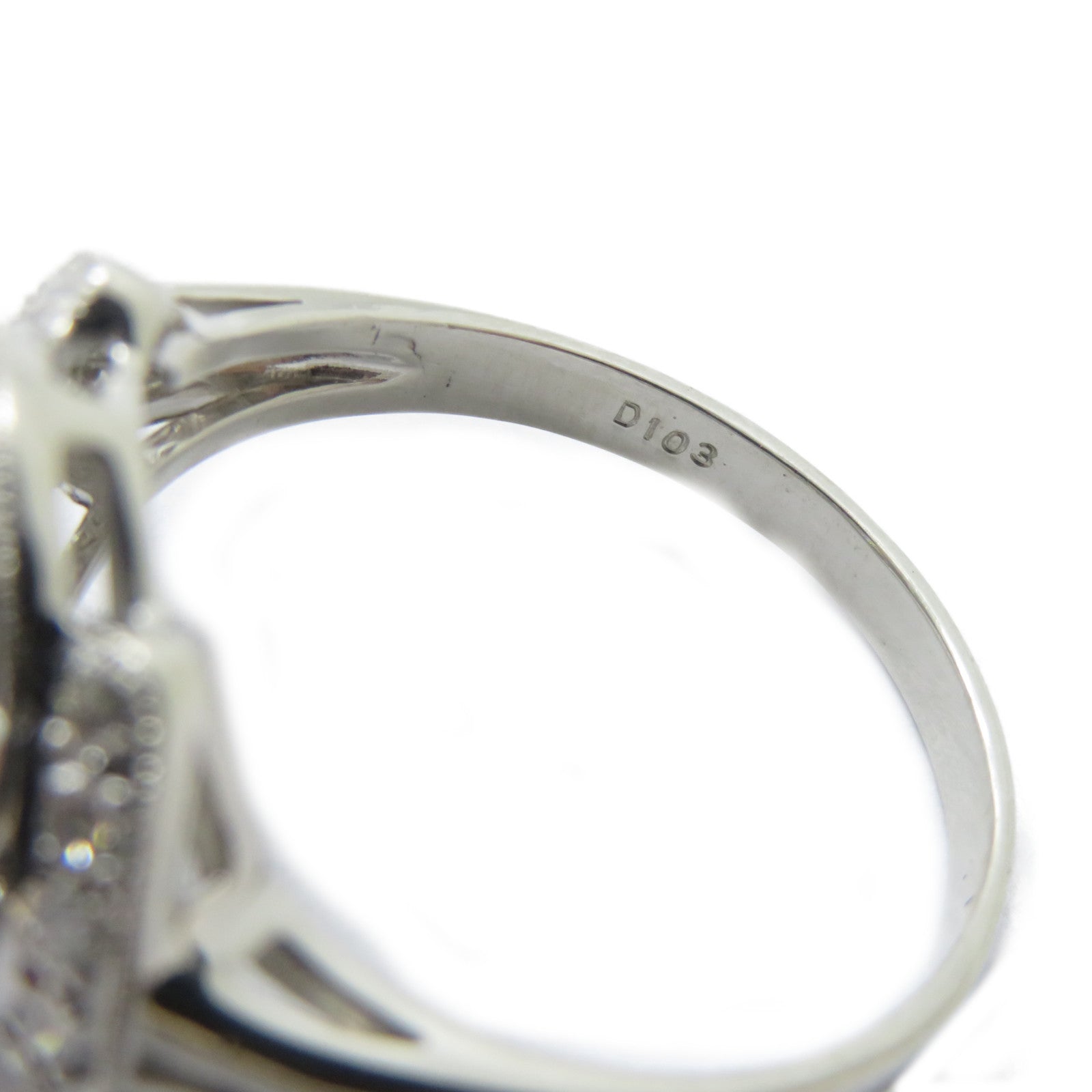 JEWELRY 【激減優惠】PT900鉑金Diamond Ring 1.03ct鑽石戒指US#8.25