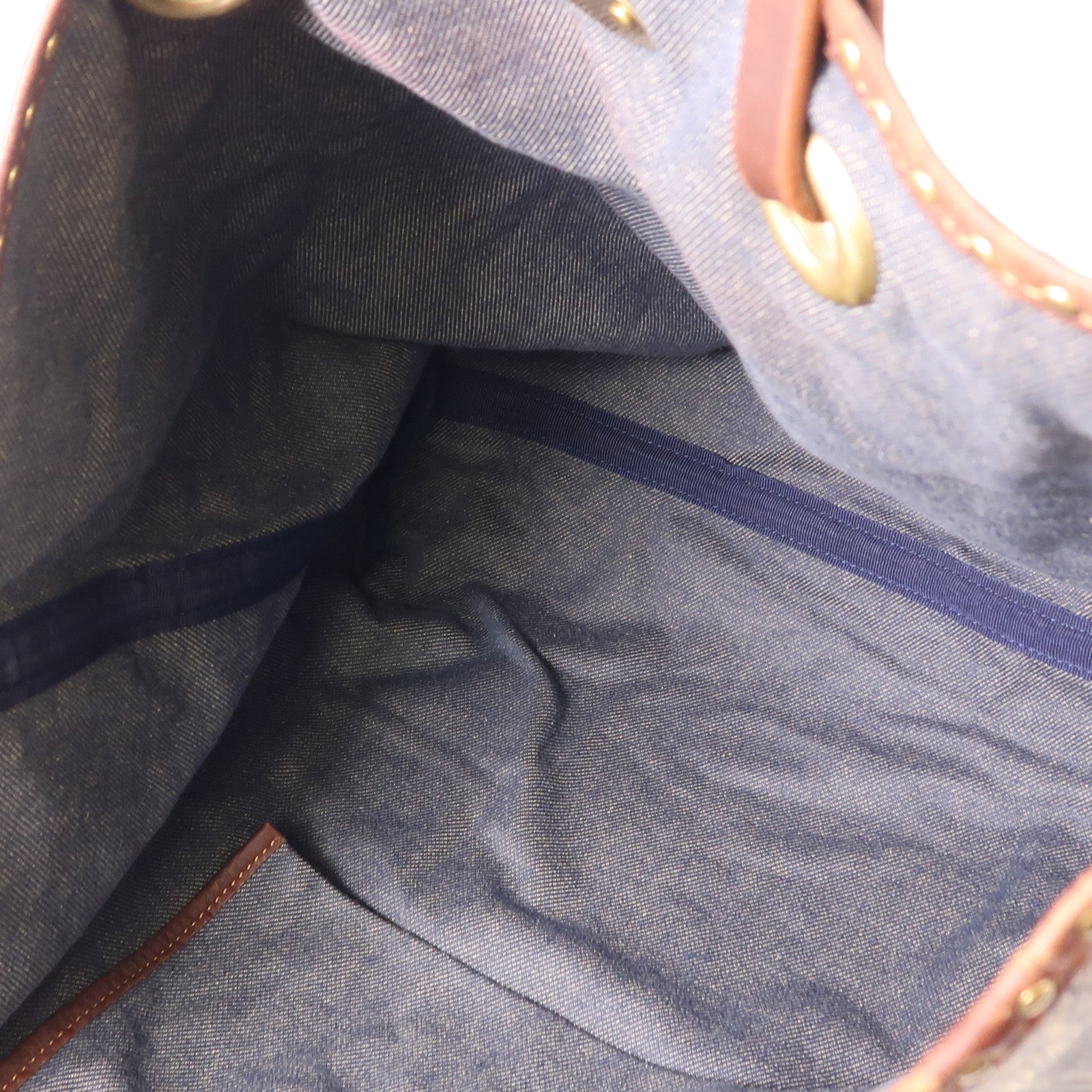 CELINE 帆布Vintage Tote Bag金扣肩背袋