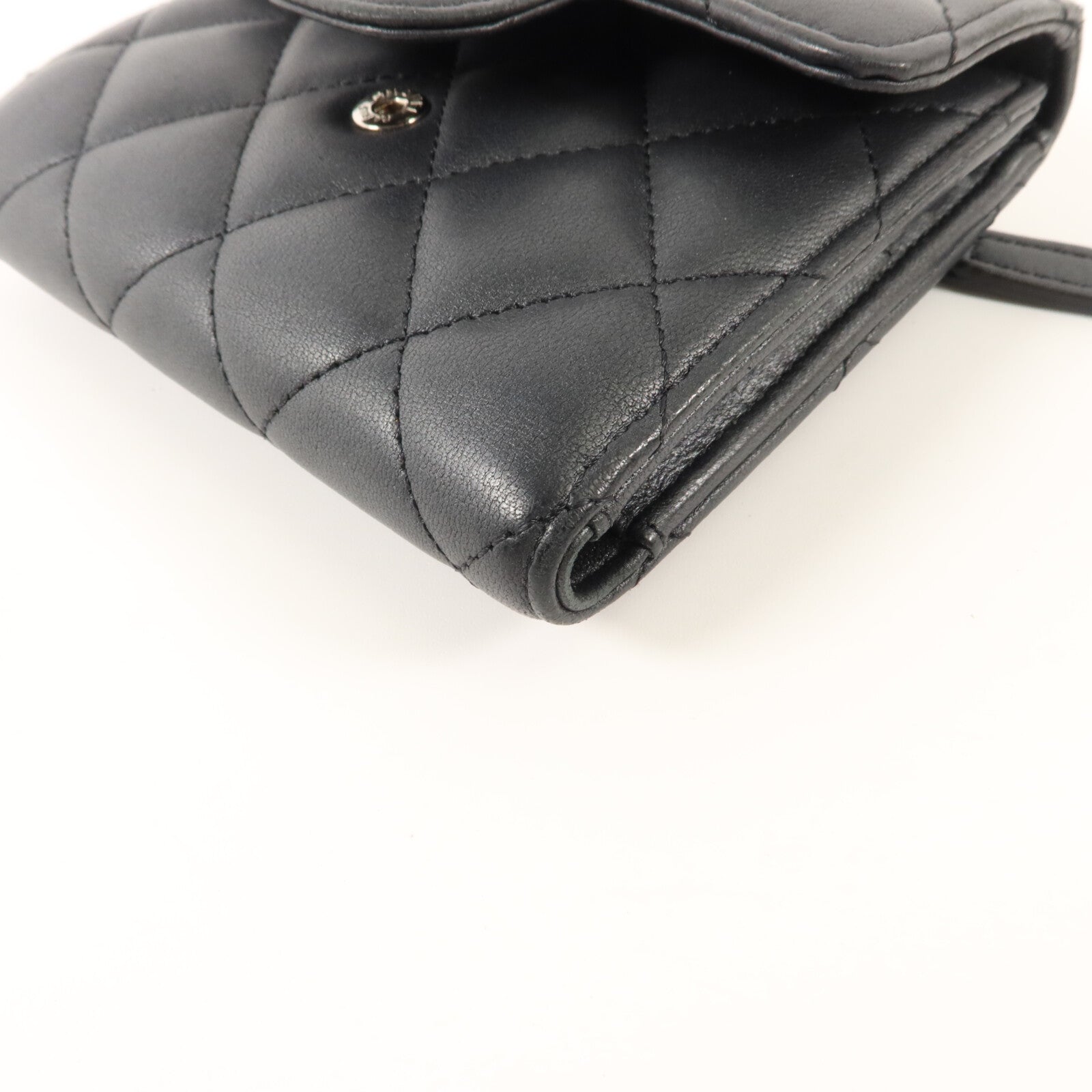CHANEL 羊皮皮革Classic Small Flap Wallet錢包