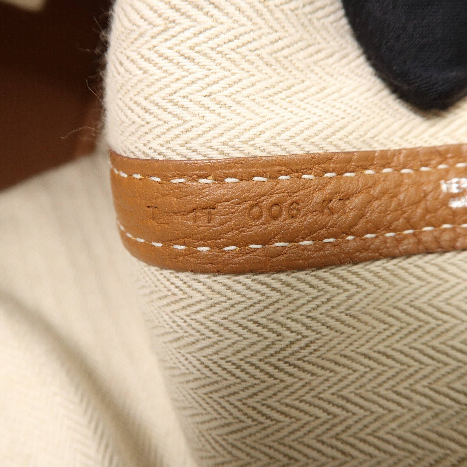 HERMES Negonda皮革GardenParty PM手挽袋Gold