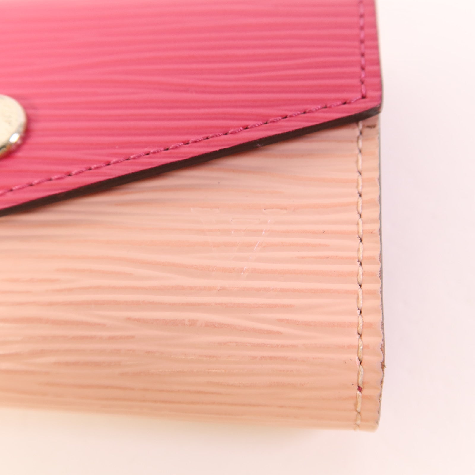 LOUIS VUITTON Epi Card Case銀扣卡片套