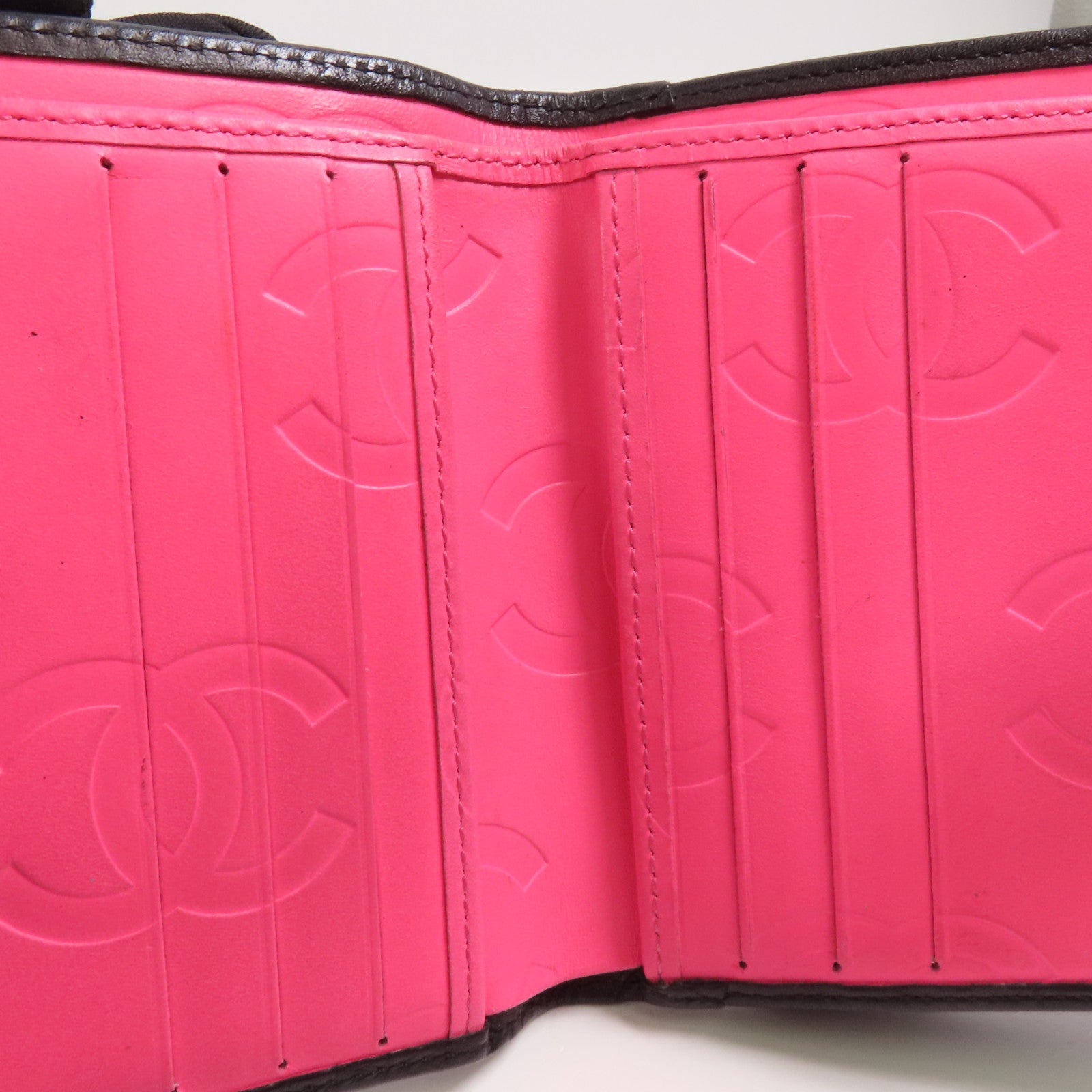 CHANEL 牛皮皮革Cambon Wallet錢包
