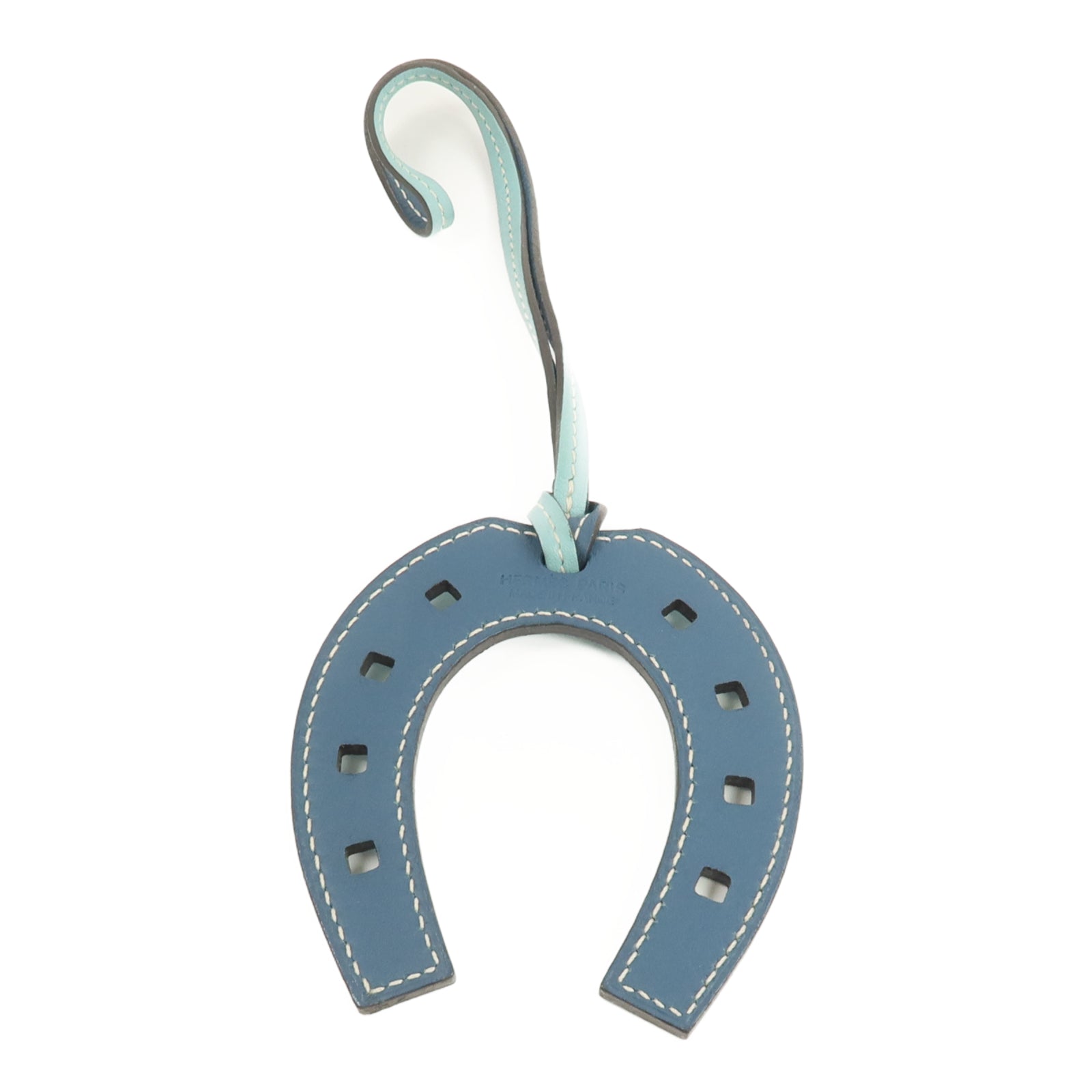 HERMES Swift皮革Paddock Horse Shoes Charm掛飾