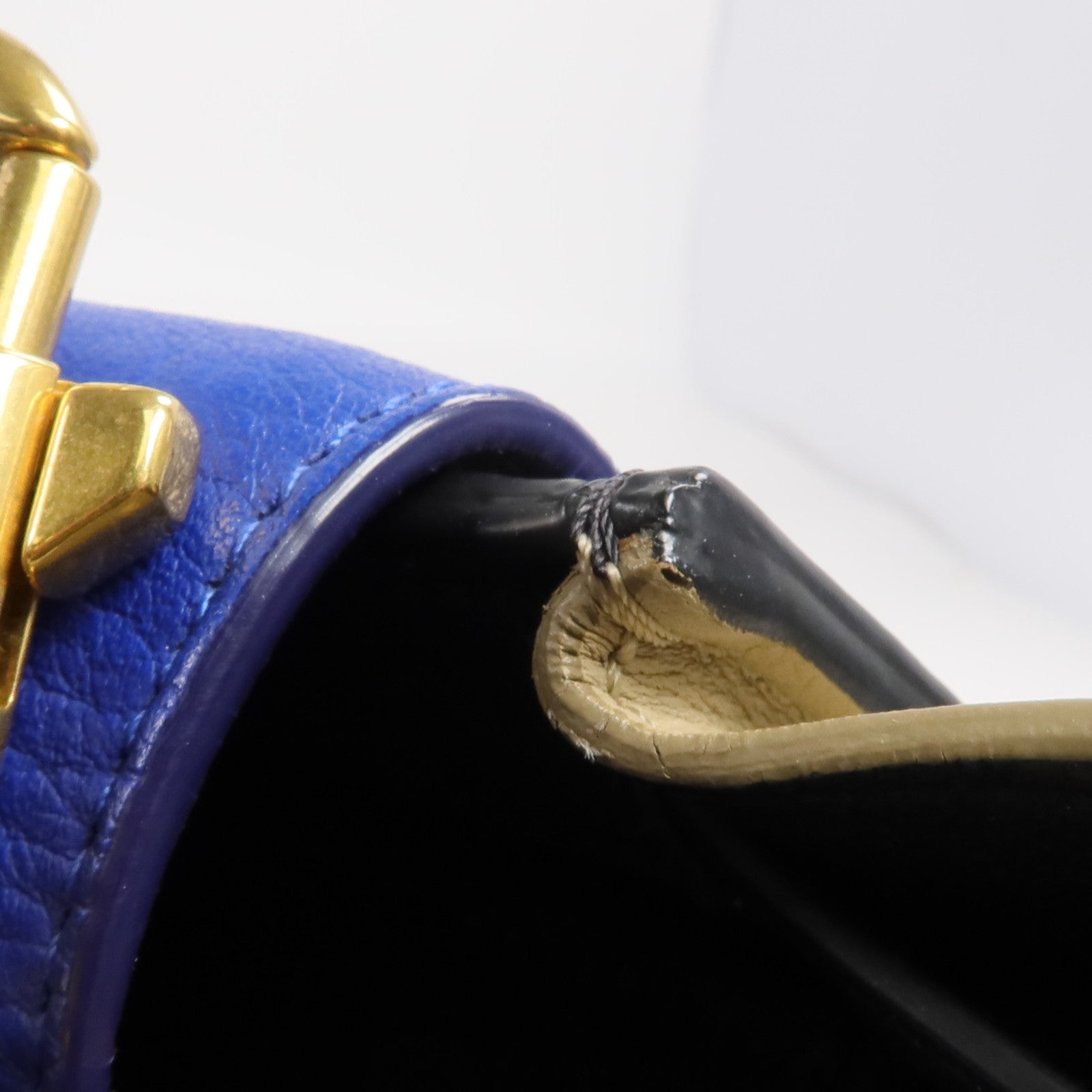 CELINE 牛皮皮革Trapeze金扣手挽肩背兩用袋