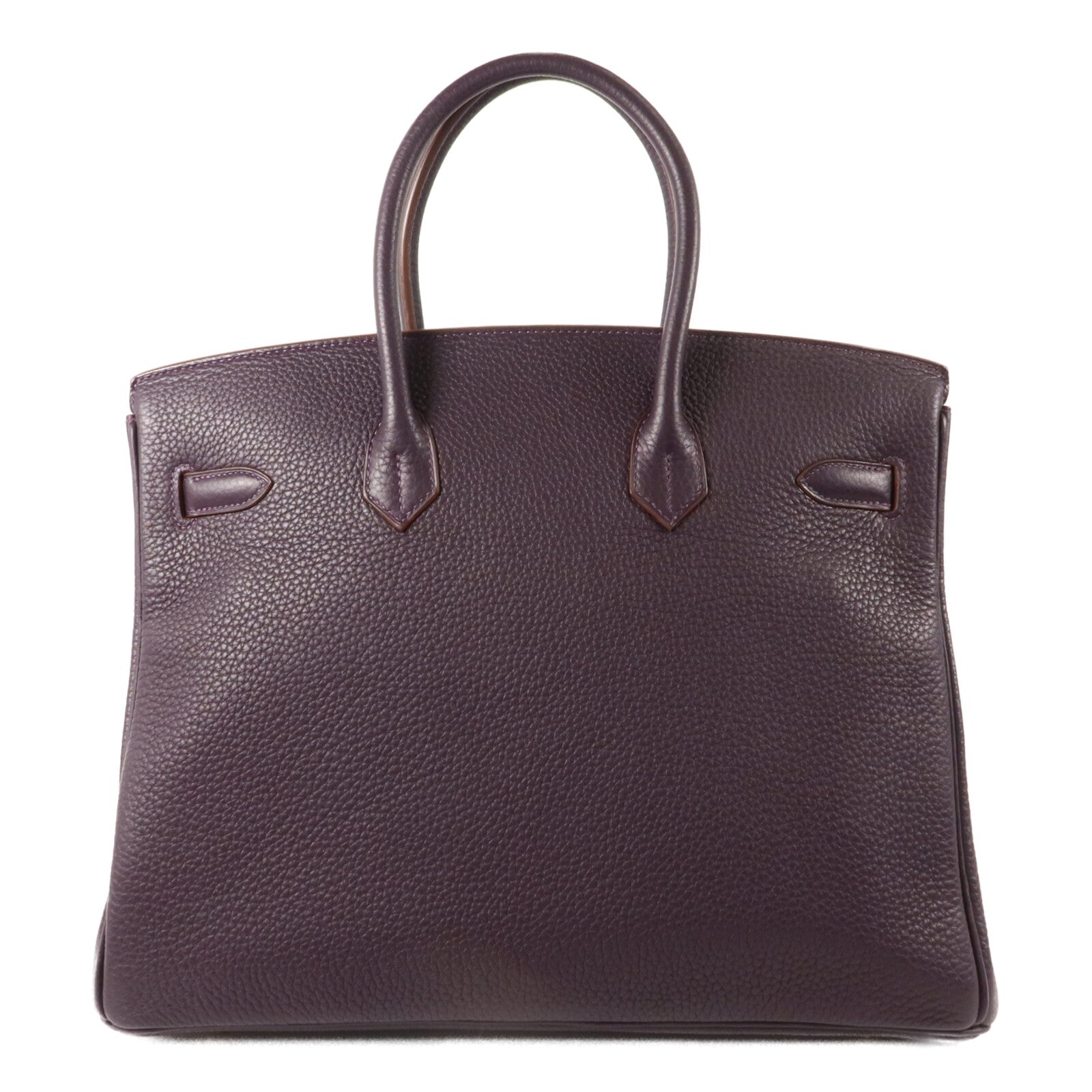 HERMES Togo皮革Birkin 35手挽袋Raisin