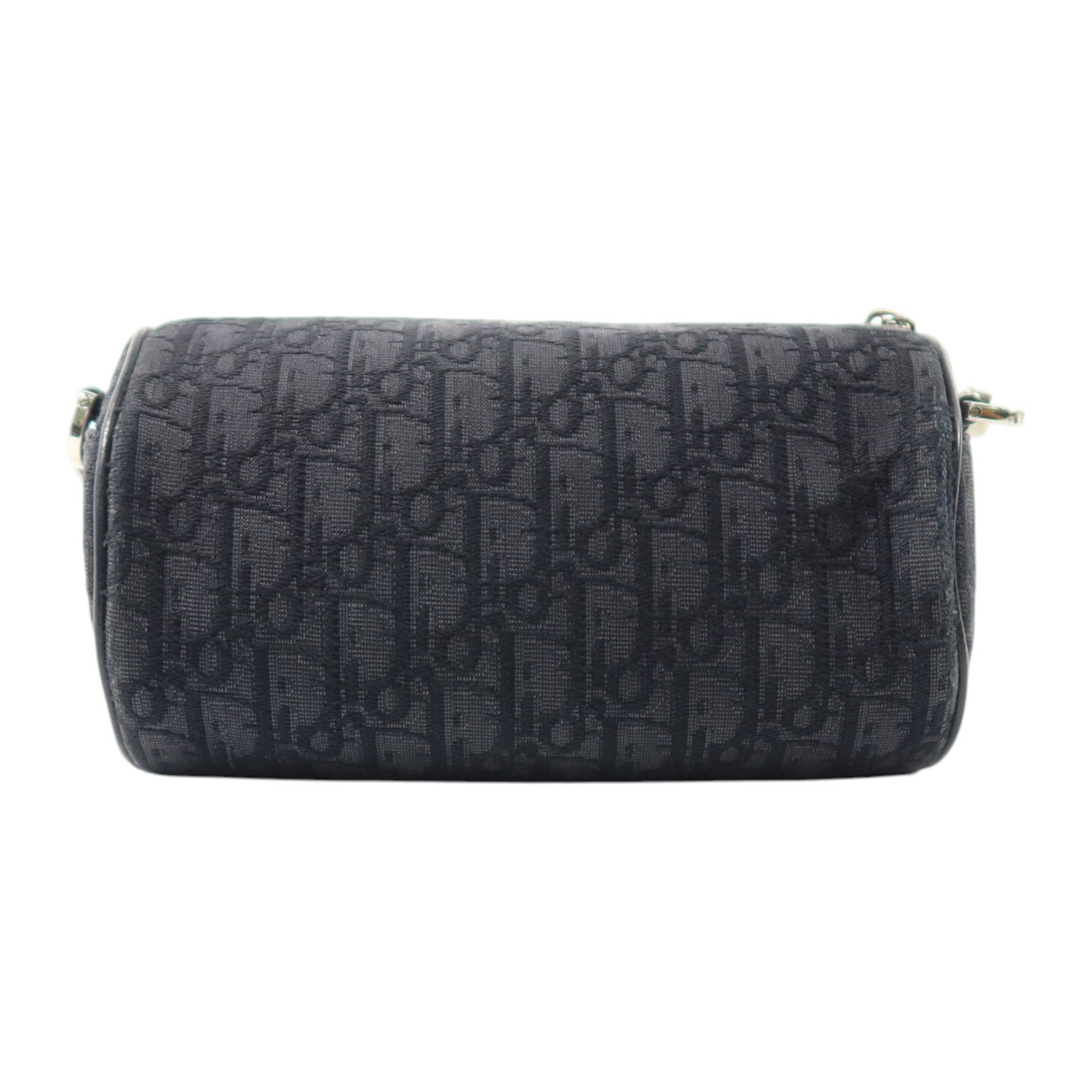 Dior Oblique帆布Mini Roller Messenger銀扣肩背袋
