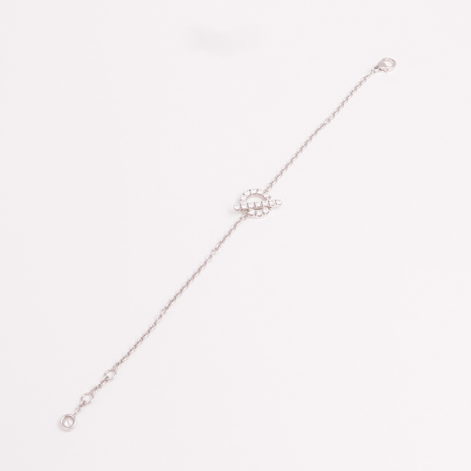 HERMES 【激減優惠】18K白金Finesse Bracelet手鏈