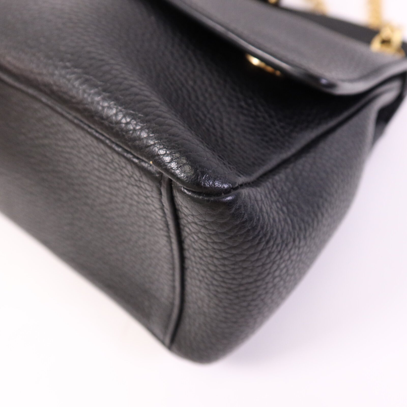 Tory Burch 牛皮皮革Britten Hap金扣鏈帶肩背袋