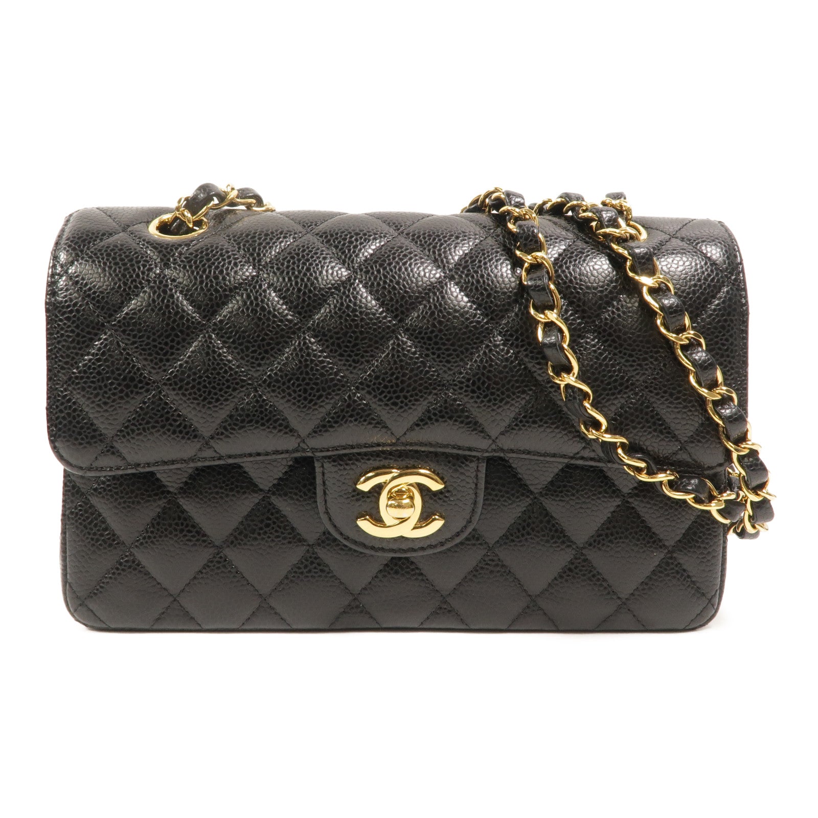 CHANEL 牛皮皮革Classic 23鏈帶肩背袋