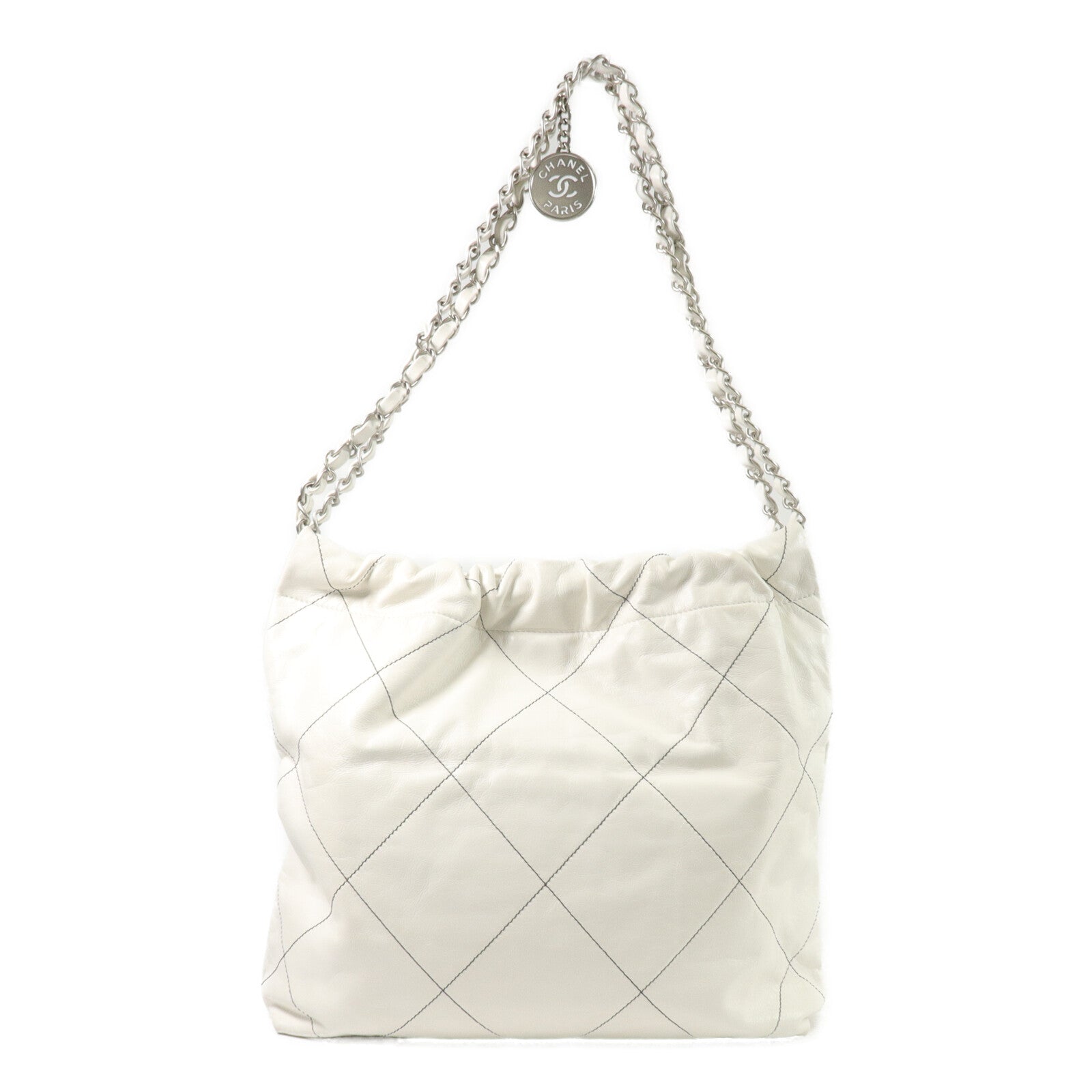 CHANEL 牛皮皮革Chanel 22 Small鏈帶肩背袋