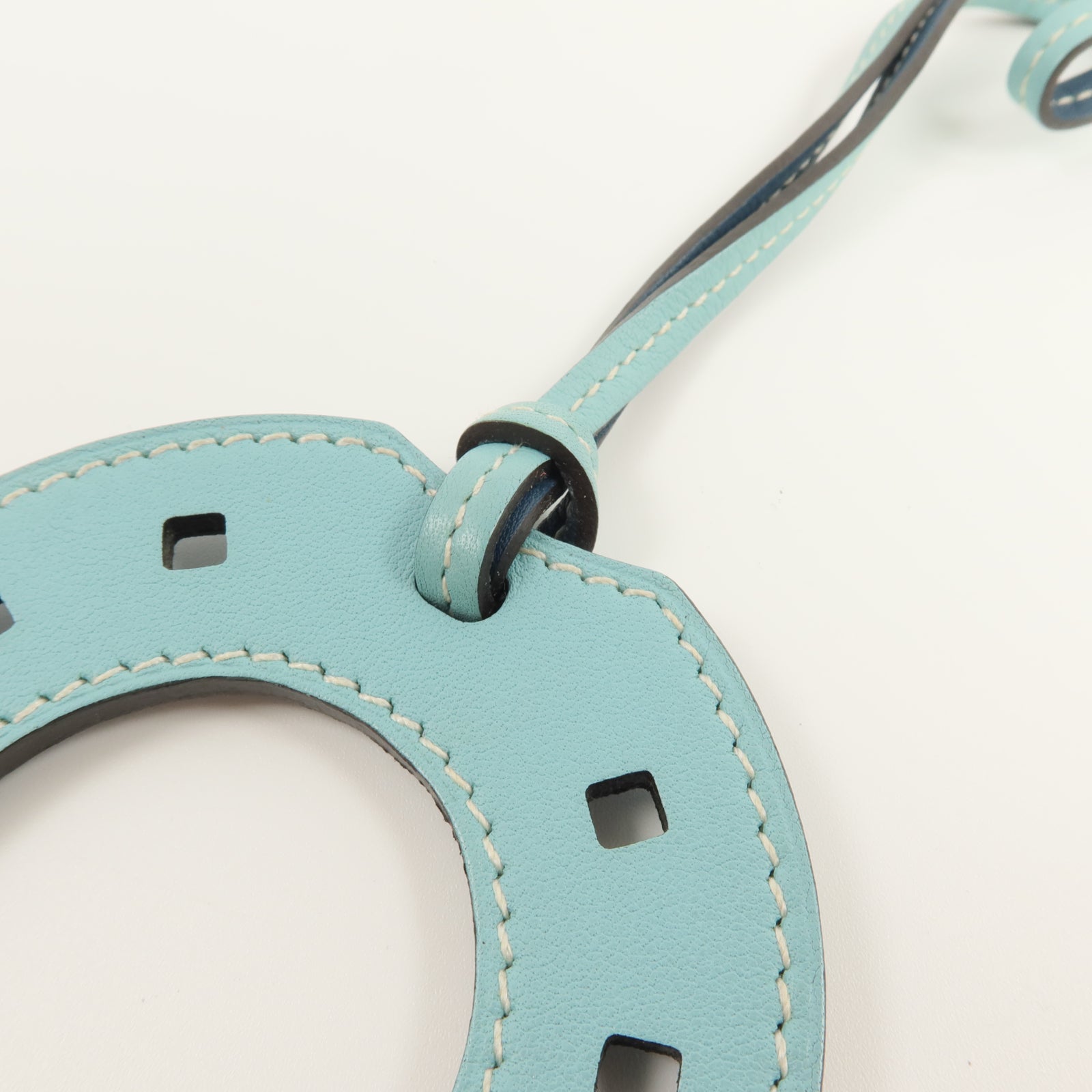 HERMES Swift皮革Paddock Horse Shoes Charm掛飾
