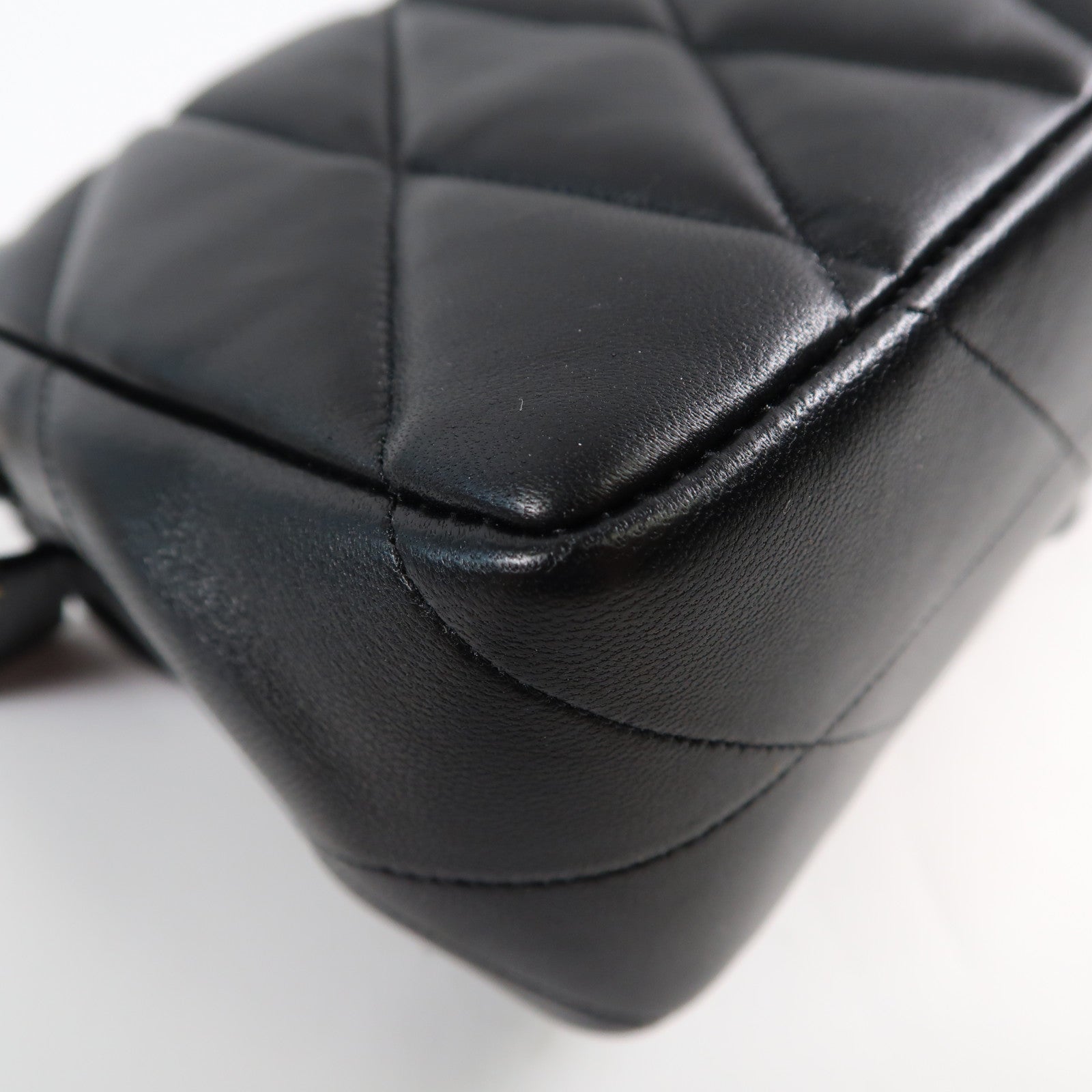 COACH 羊皮皮革Shoulder Bag金扣鏈帶肩背袋