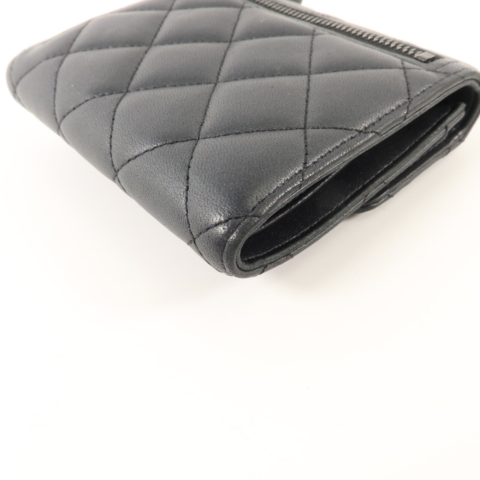 CHANEL 羊皮皮革Classic Small Flap Wallet錢包
