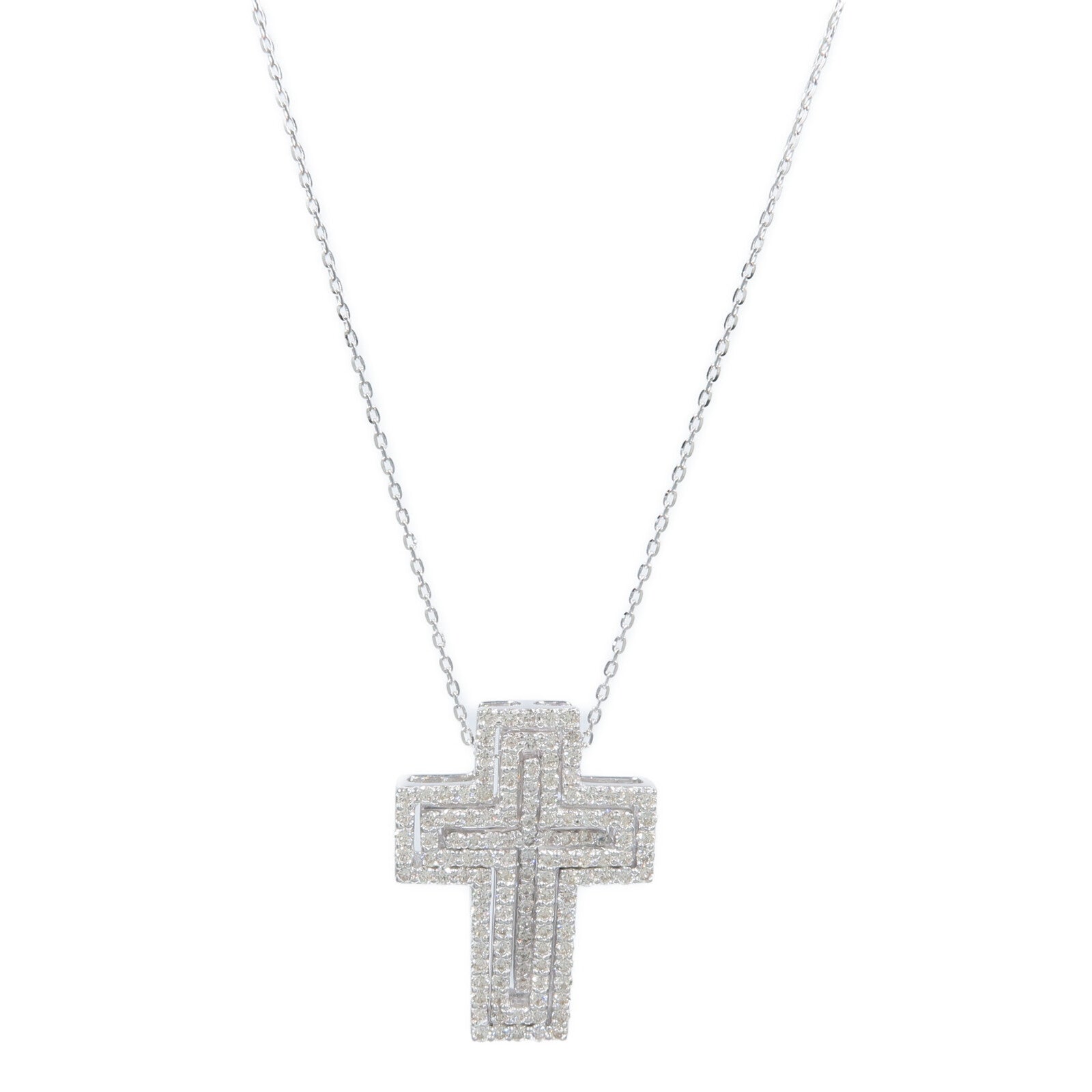 JEWELRY 18K白金Diamond Necklace鑽石項鍊
