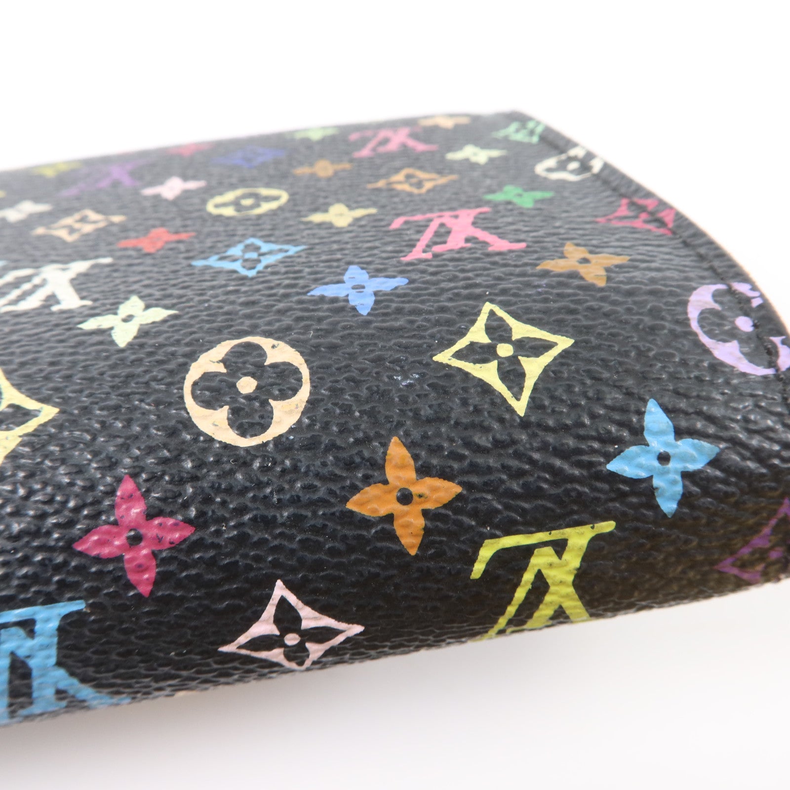 LOUIS VUITTON Monogram Multicolore Portefeuille Joy金扣錢包