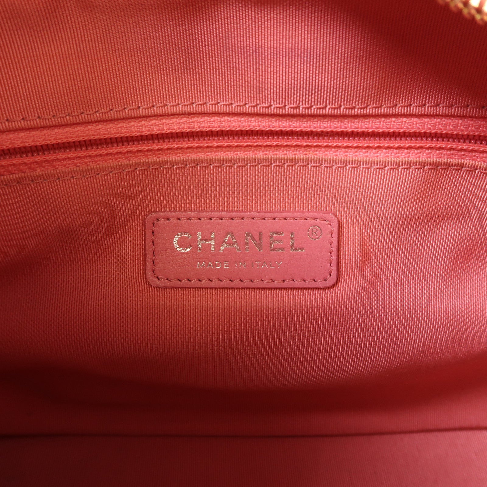 CHANEL 牛皮皮革Gabrielle鏈帶手挽肩背兩用袋