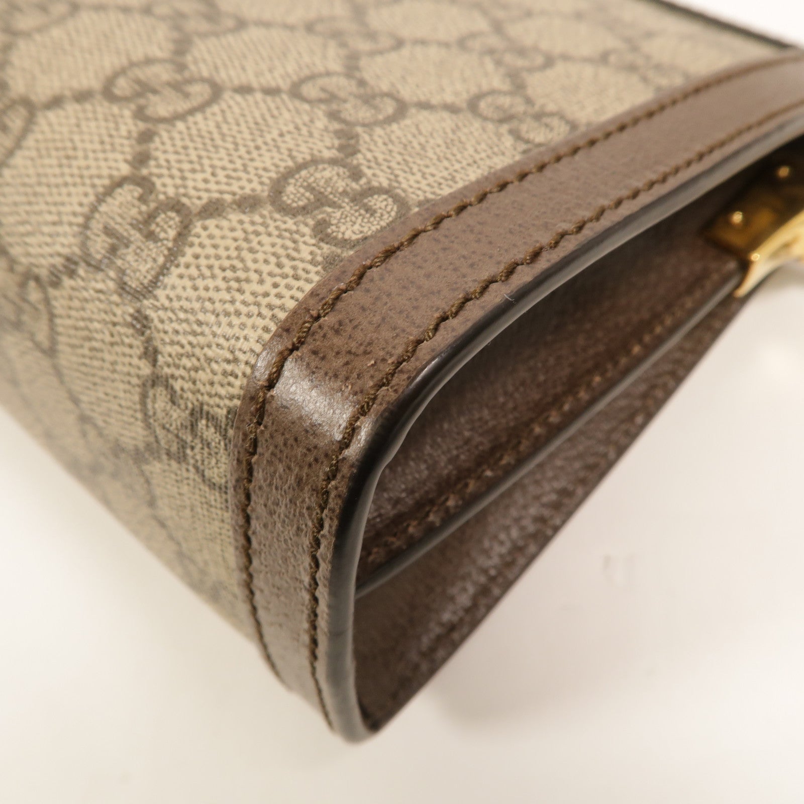 GUCCI 塗層帆布Ophidia GG Small鏈帶肩背袋