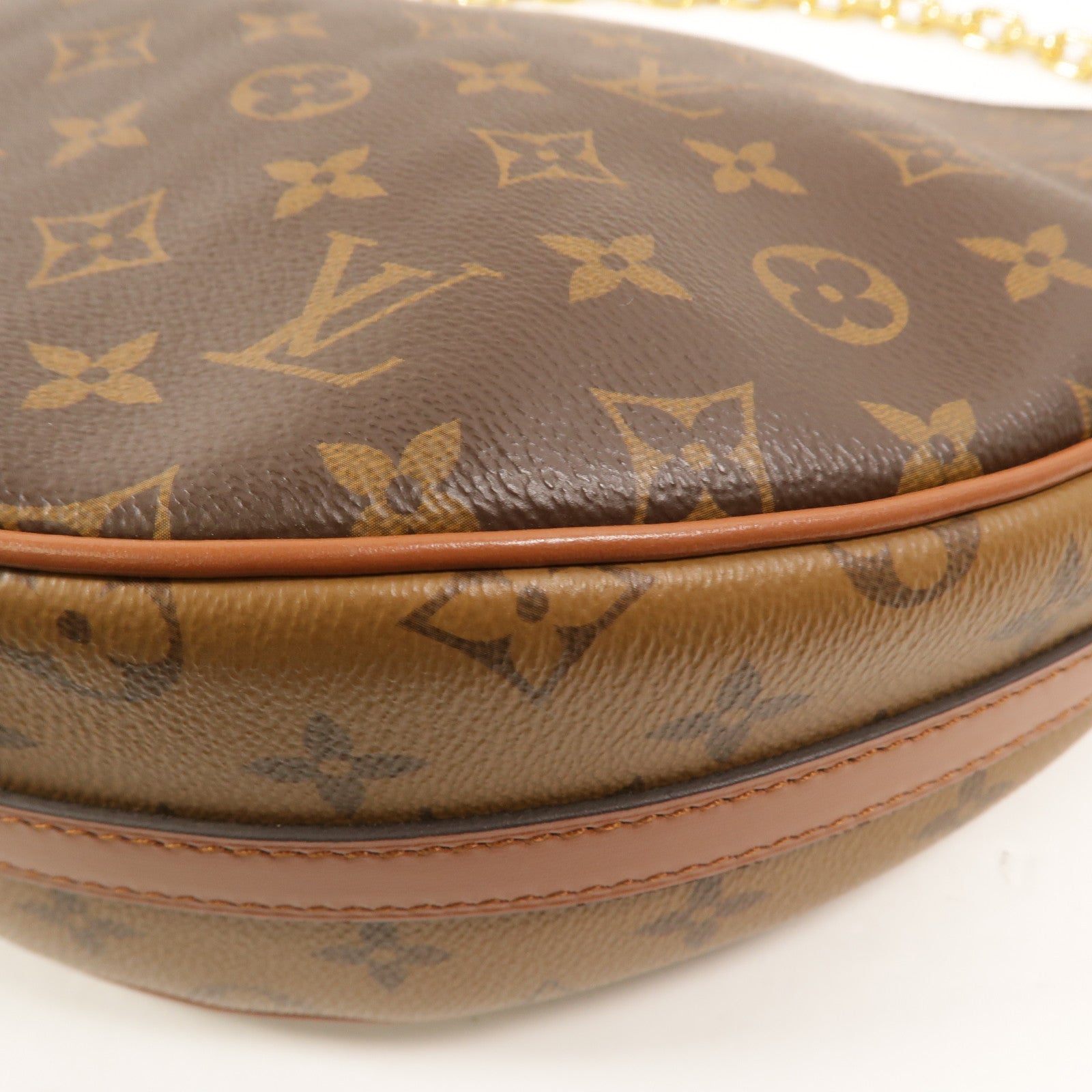 LOUIS VUITTON Monogram Reverse Loop Hobo手挽肩背兩用袋