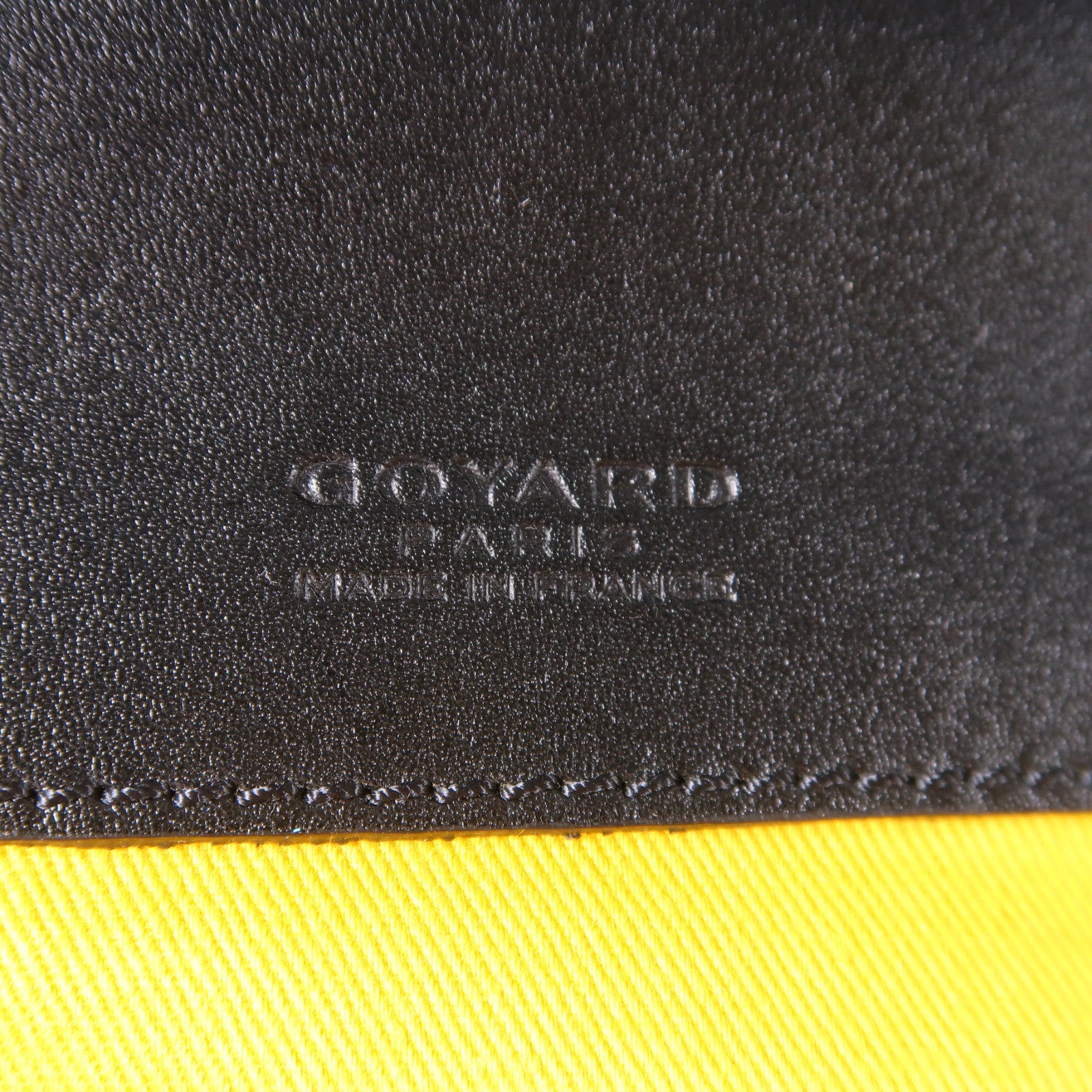 GOYARD 塗層帆布St. Lucie銀扣手挽袋黑色