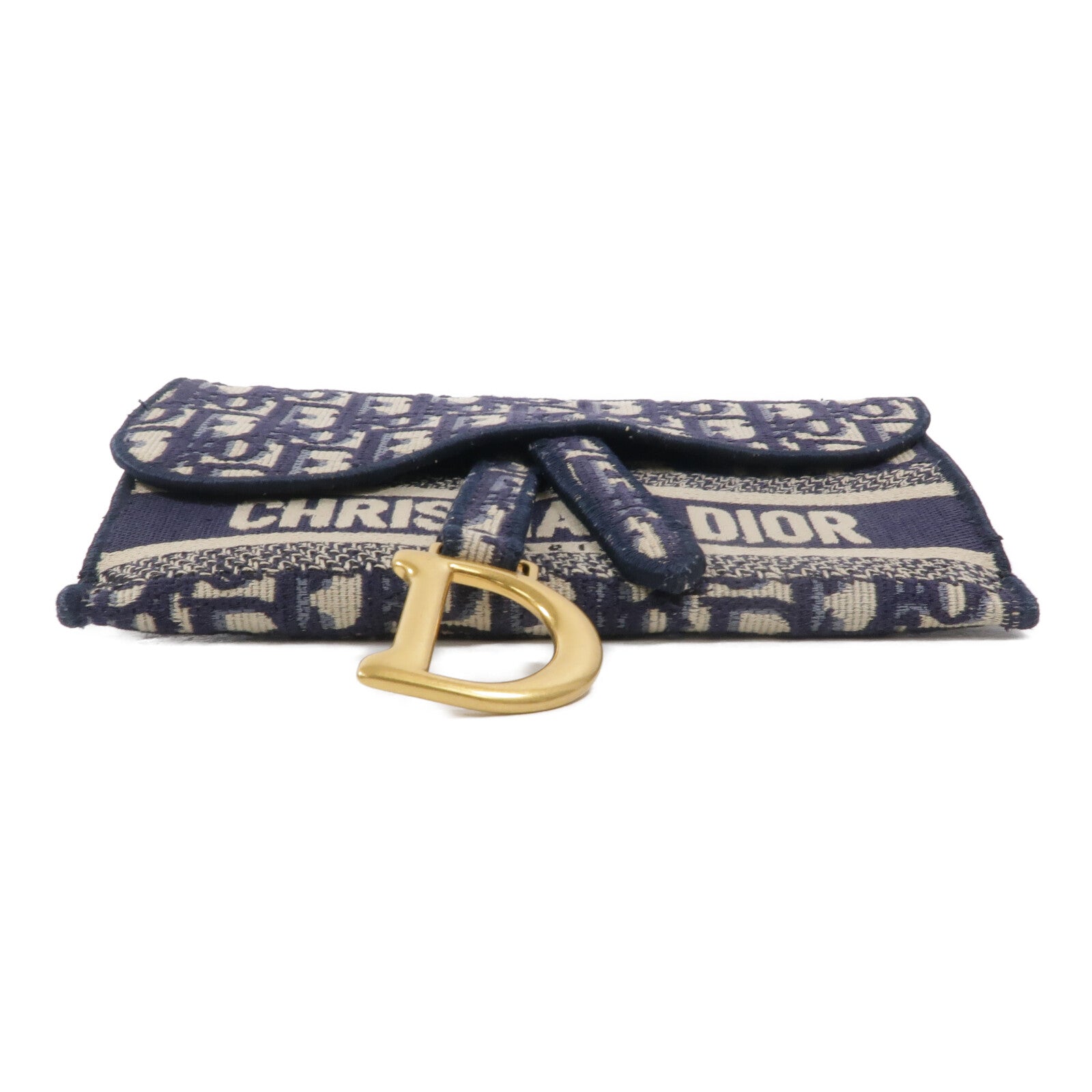Dior 帆布Saddle Slim Pouch肩背袋