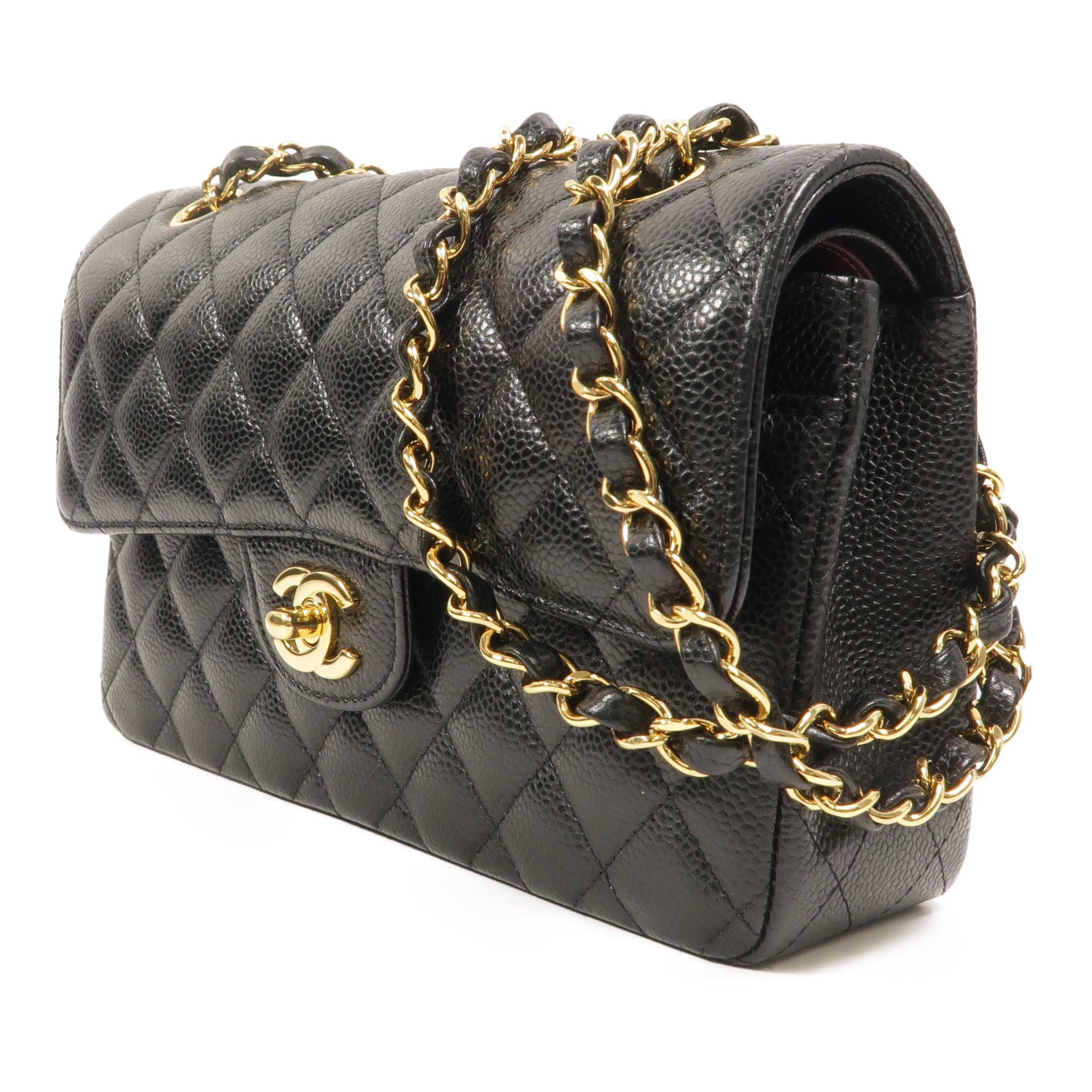 CHANEL 牛皮皮革Classic 23鏈帶肩背袋