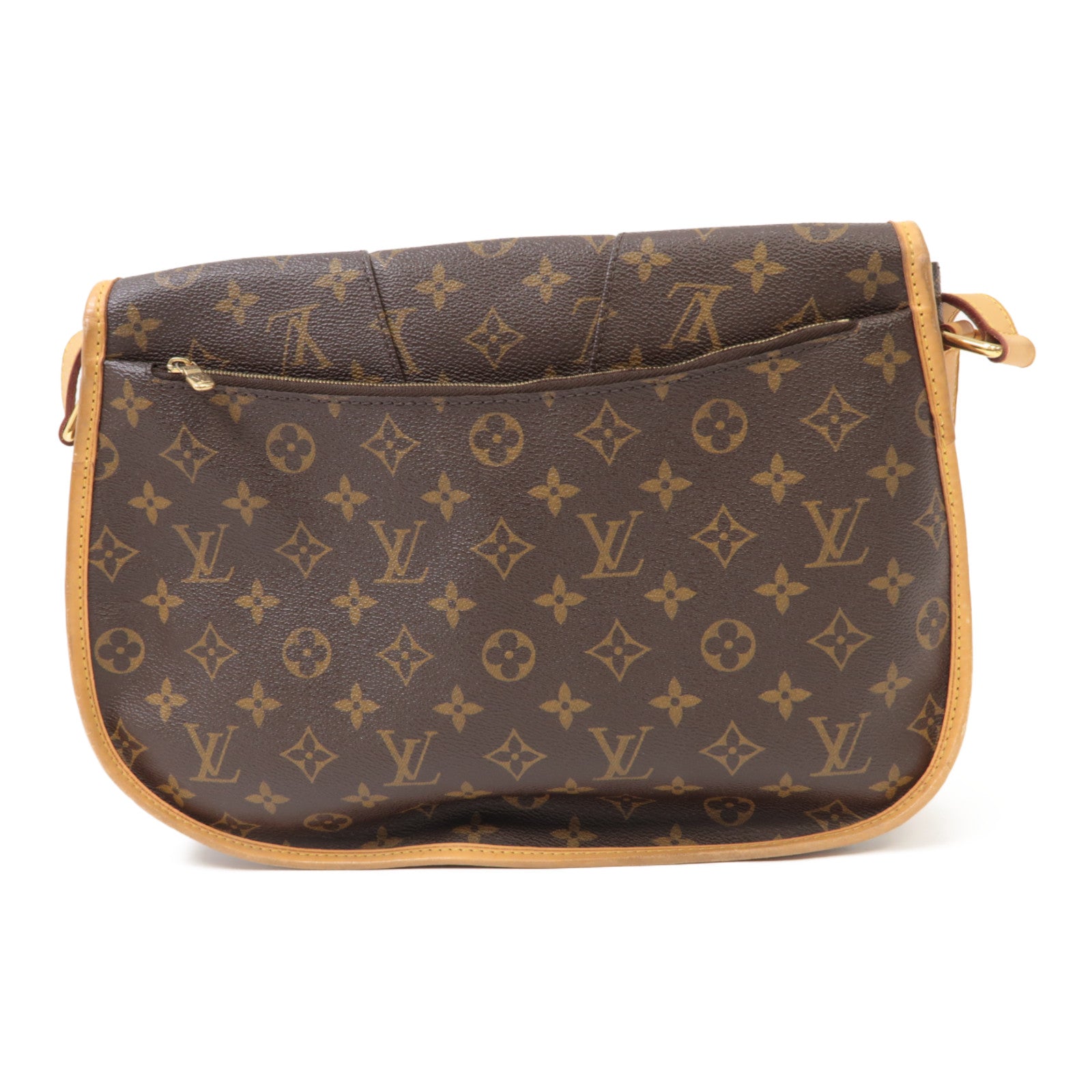 LOUIS VUITTON Monogram Menilmontant MM金扣肩背袋啡色