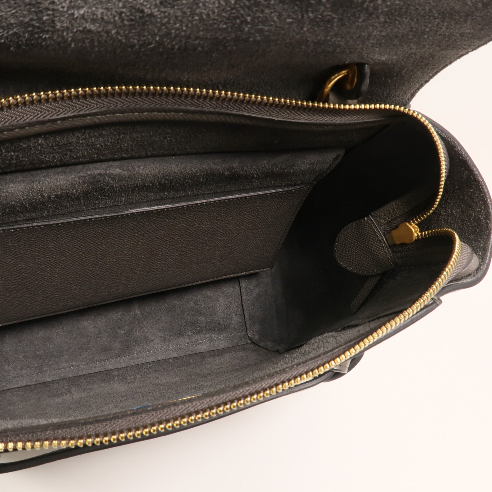 CELINE 牛皮皮革Micro Belt Bag金扣手挽肩背兩用袋