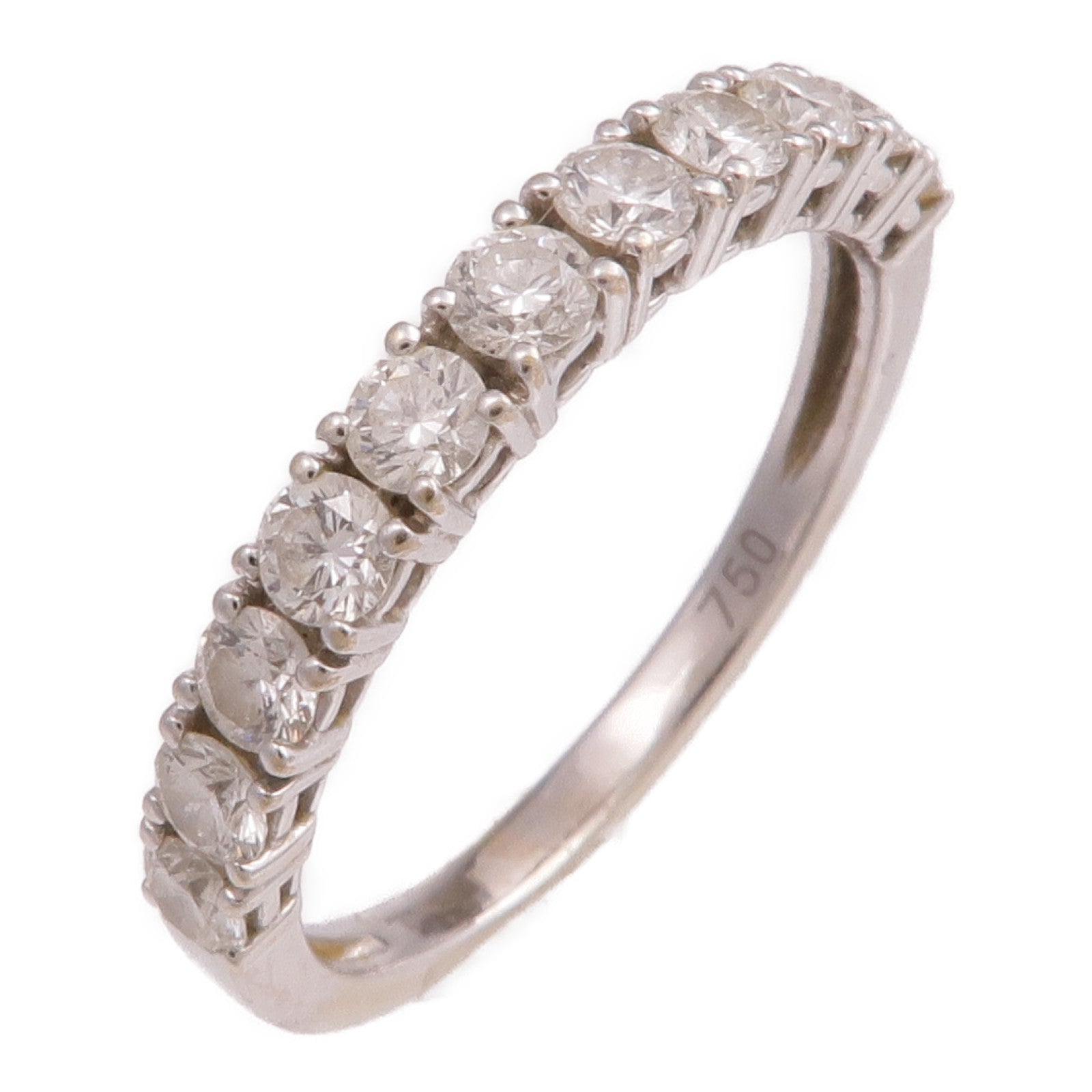 JEWELRY 【激減優惠】18K白金Diamond Ring鑽石戒指US#7