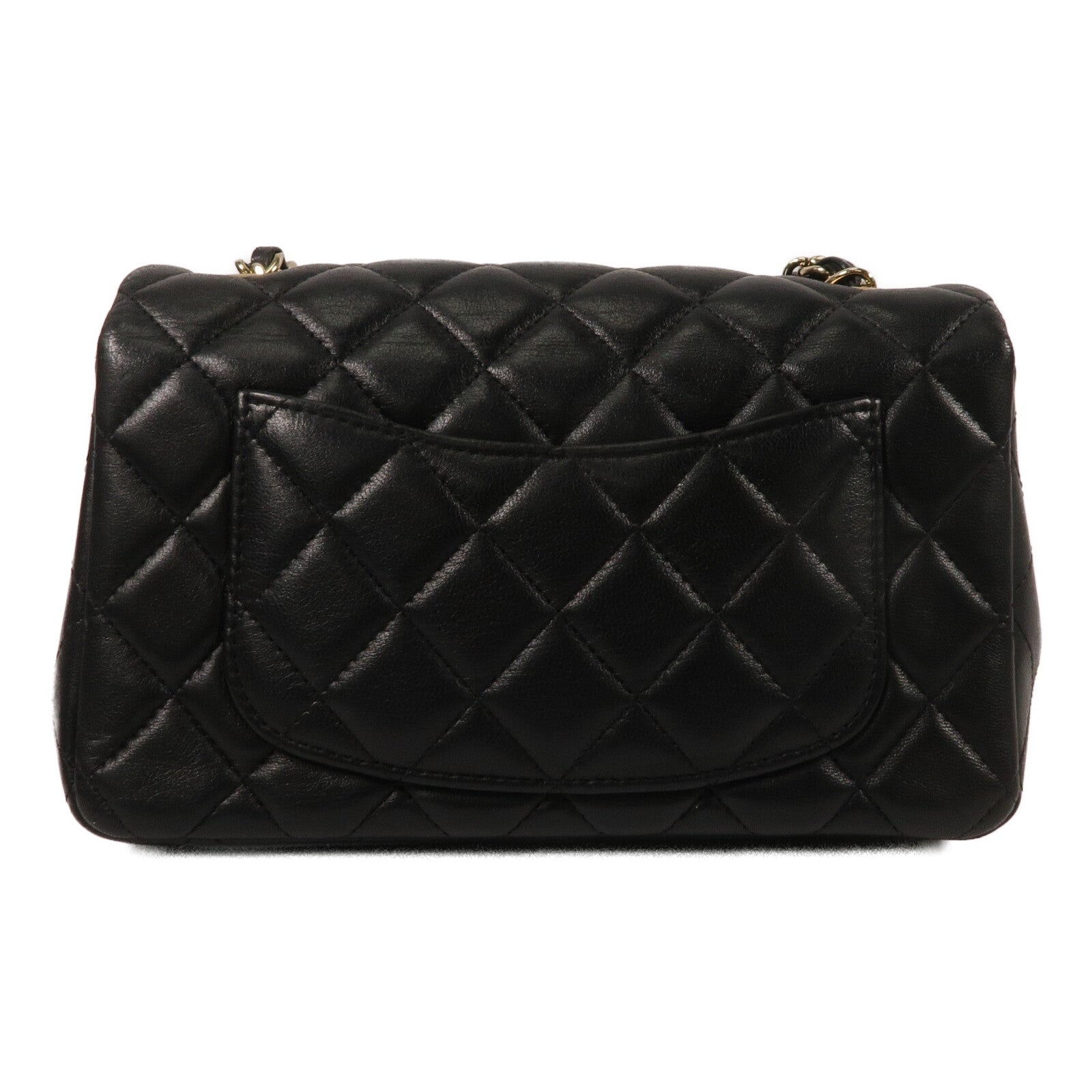 CHANEL 羊皮皮革Mini Classic 20鏈帶肩背袋
