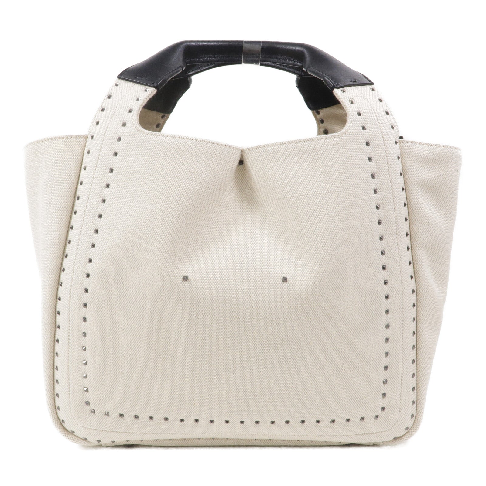 Valentino 帆布Atelier Bag手挽肩背兩用袋