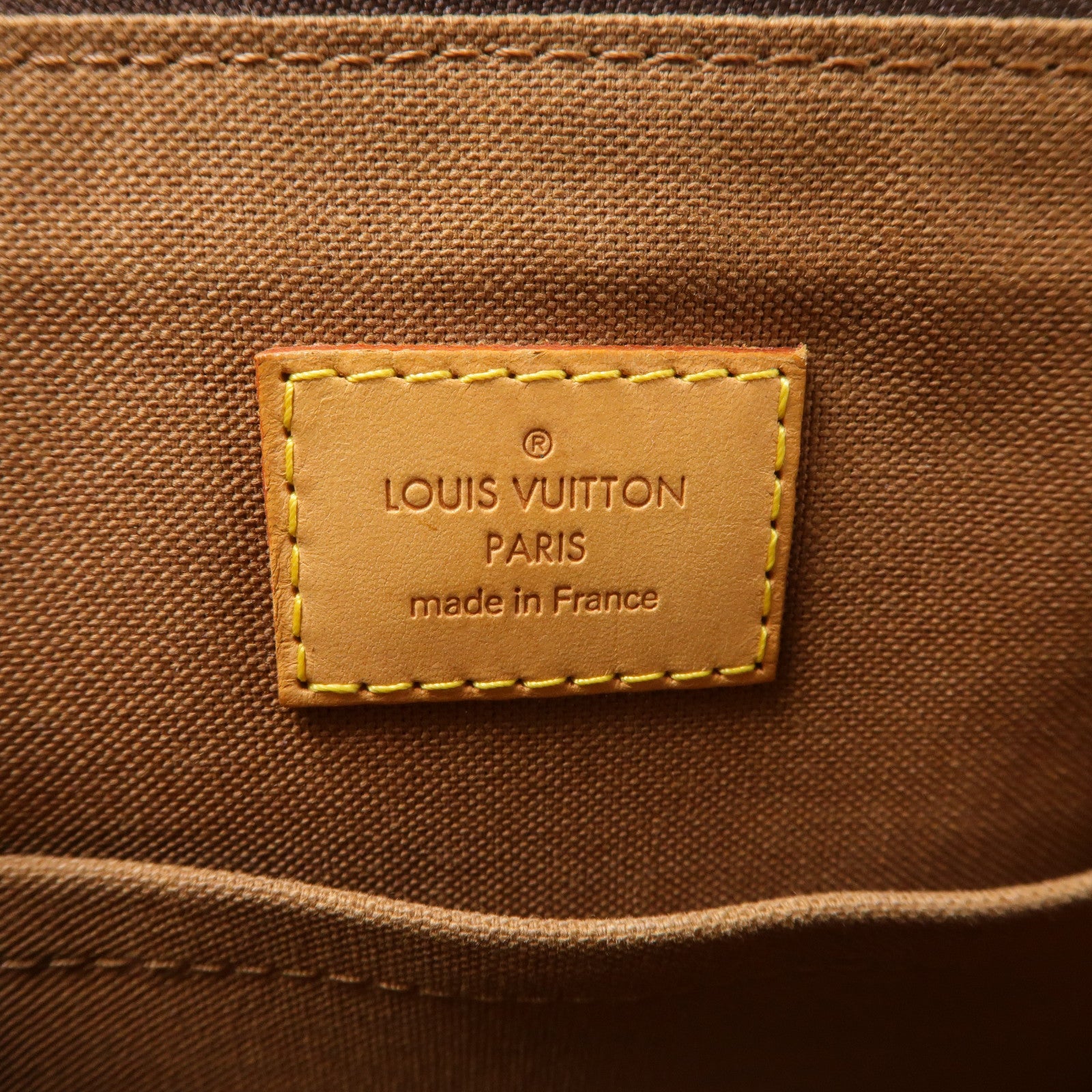 LOUIS VUITTON Monogram Popincourt Haut金扣肩背袋啡色