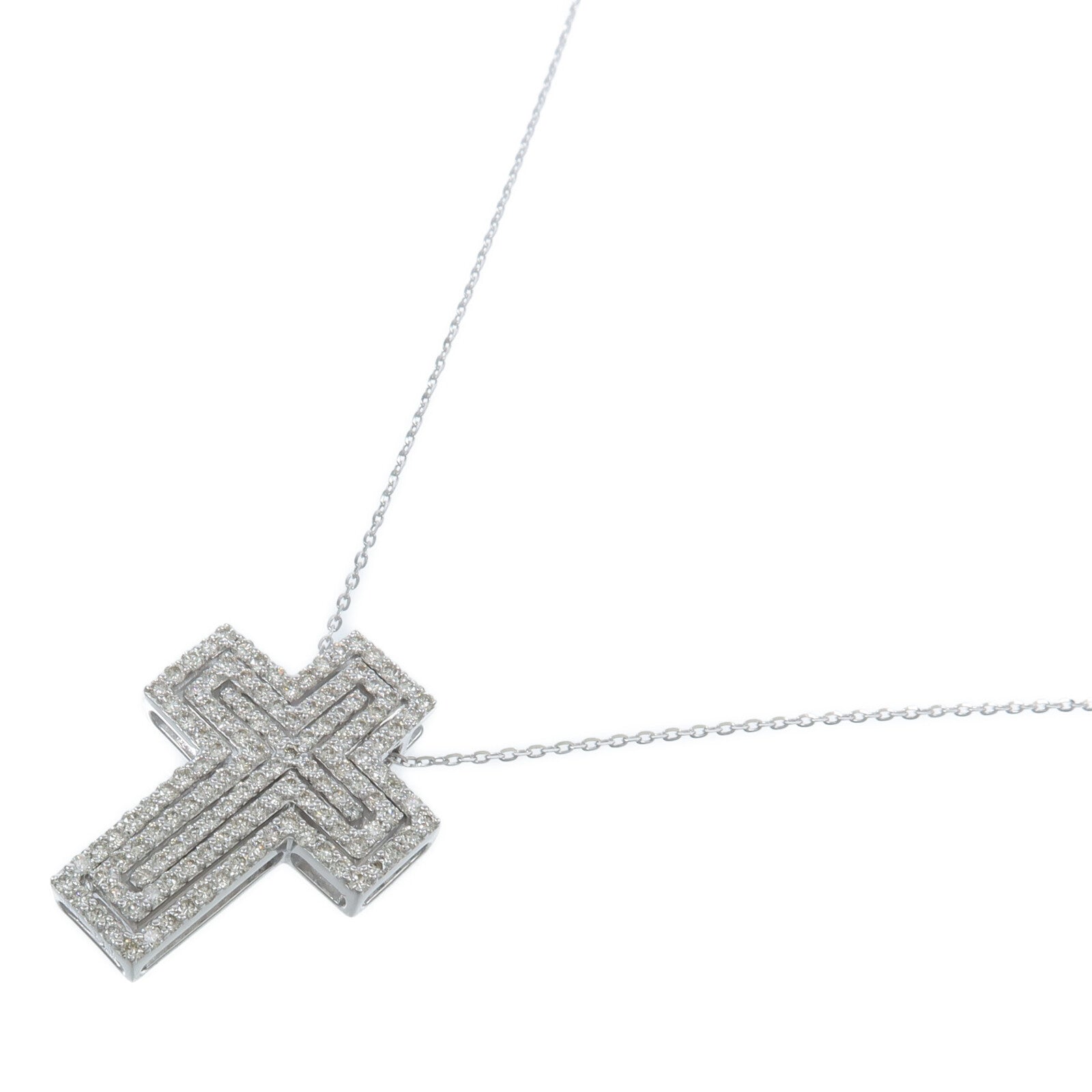 JEWELRY 18K白金Diamond Necklace鑽石項鍊