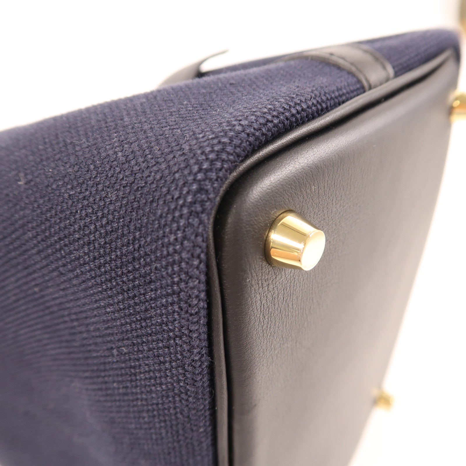 HERMES 帆布Picotin Cargo PM金扣手挽袋