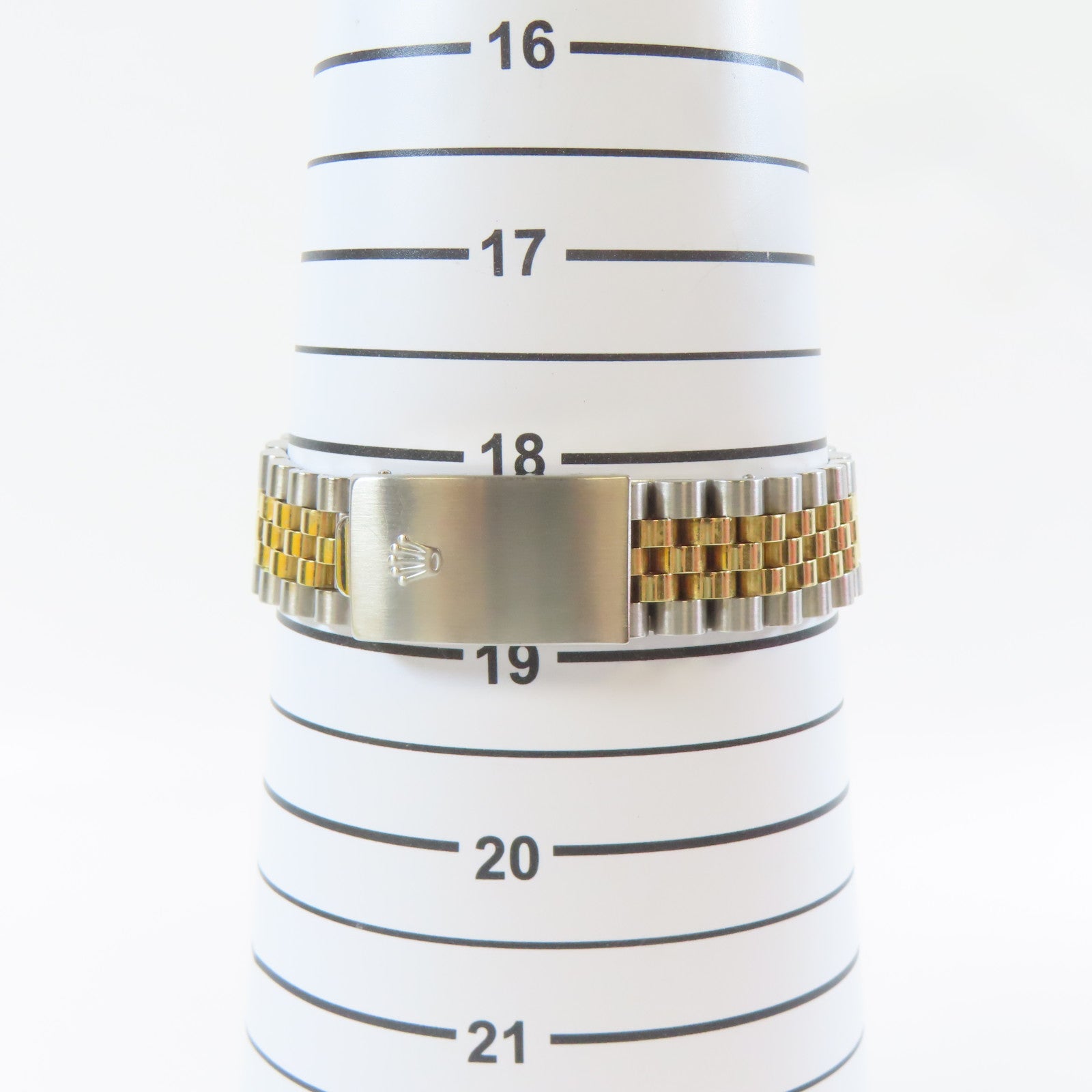 ROLEX Datejust不鏽鋼/18K黃金手錶自動機芯金色