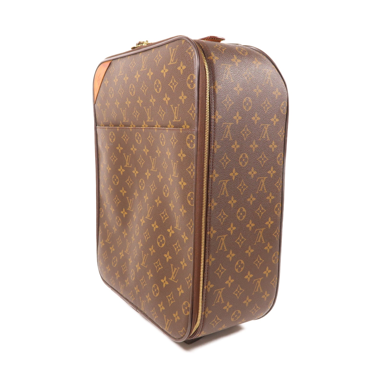 LOUIS VUITTON 【激減優惠】Monogram Pegase 50金扣行李箱
