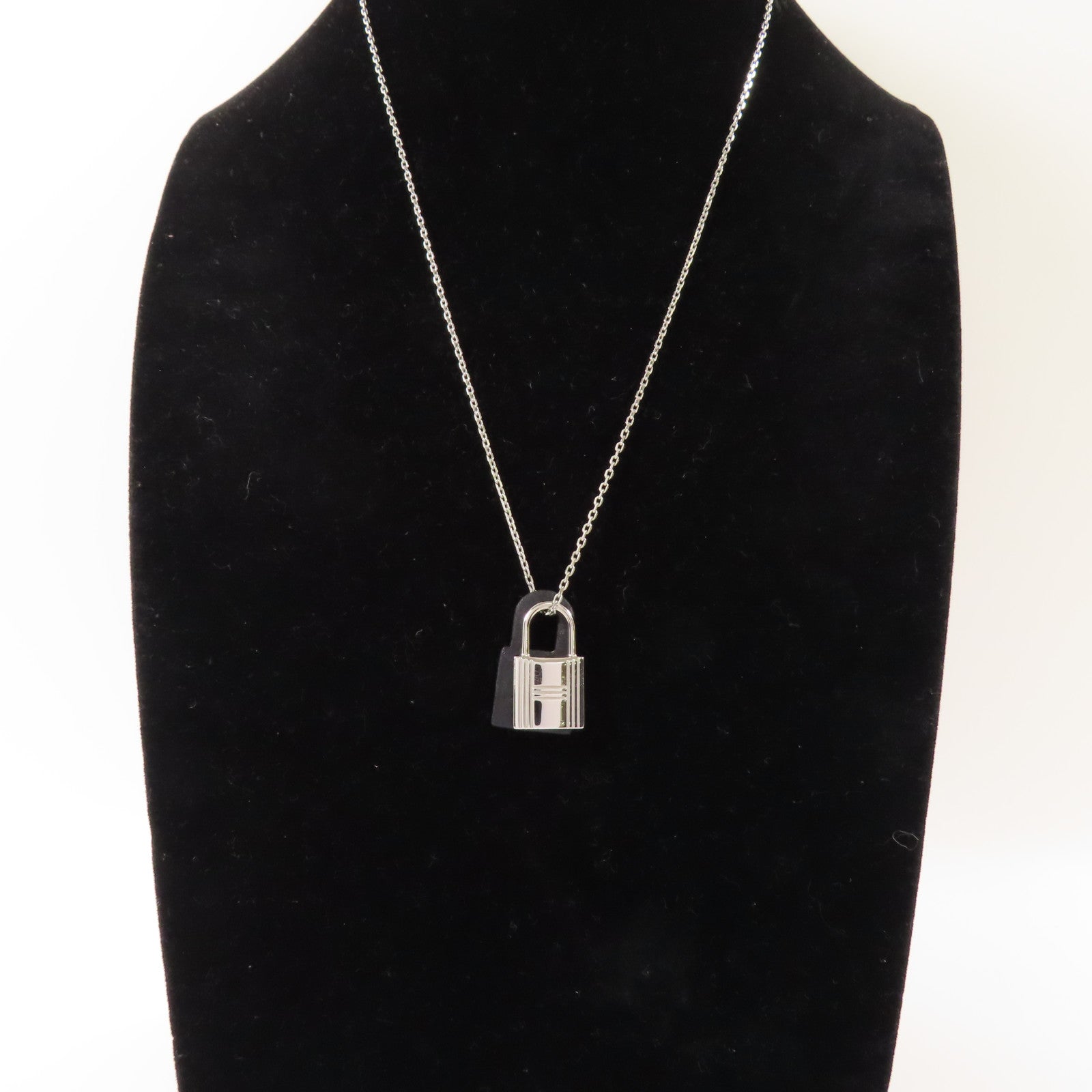 HERMES Swift皮革/金屬O'kelly Necklace項鍊