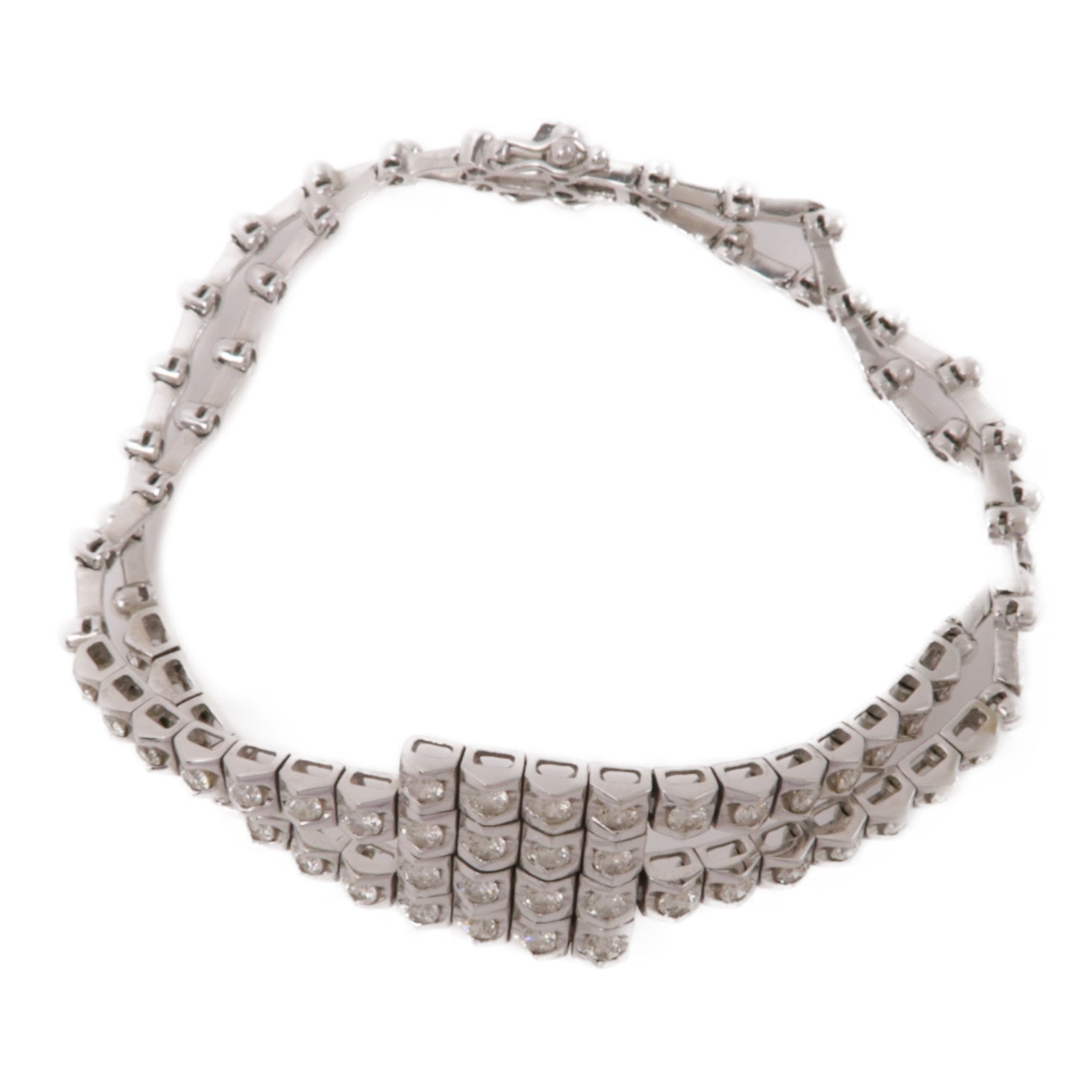 JEWELRY 18K白金Diamond Bracelet鑽石手鏈