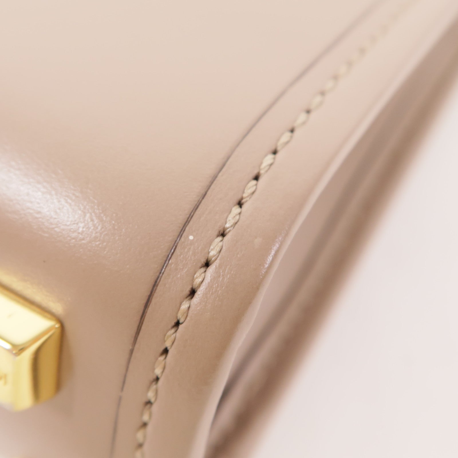 FENDI 牛皮皮革Mini Sunshine Shopper金扣手挽肩背兩用袋