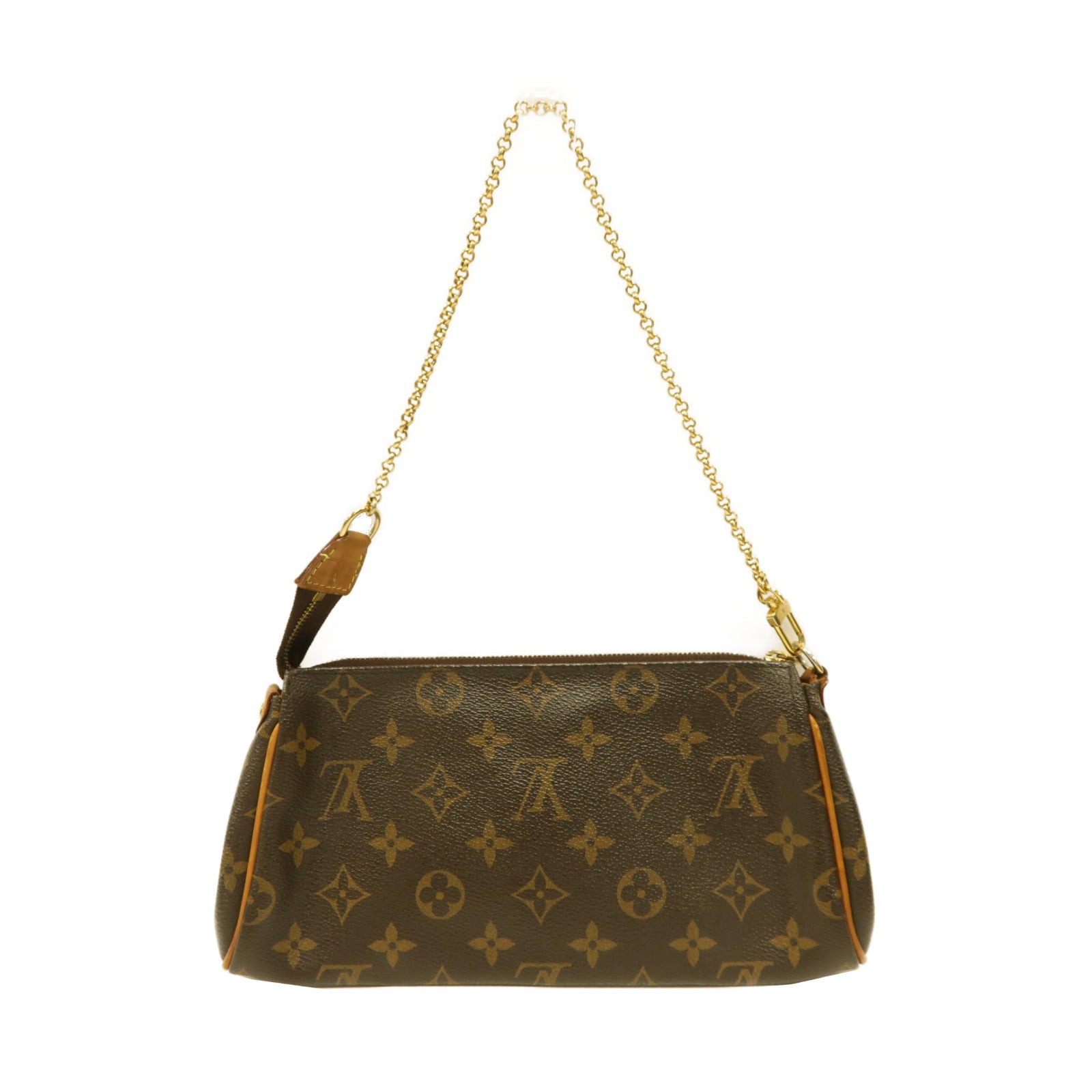 LOUIS VUITTON Monogram Eva金扣手挽肩背兩用袋啡色