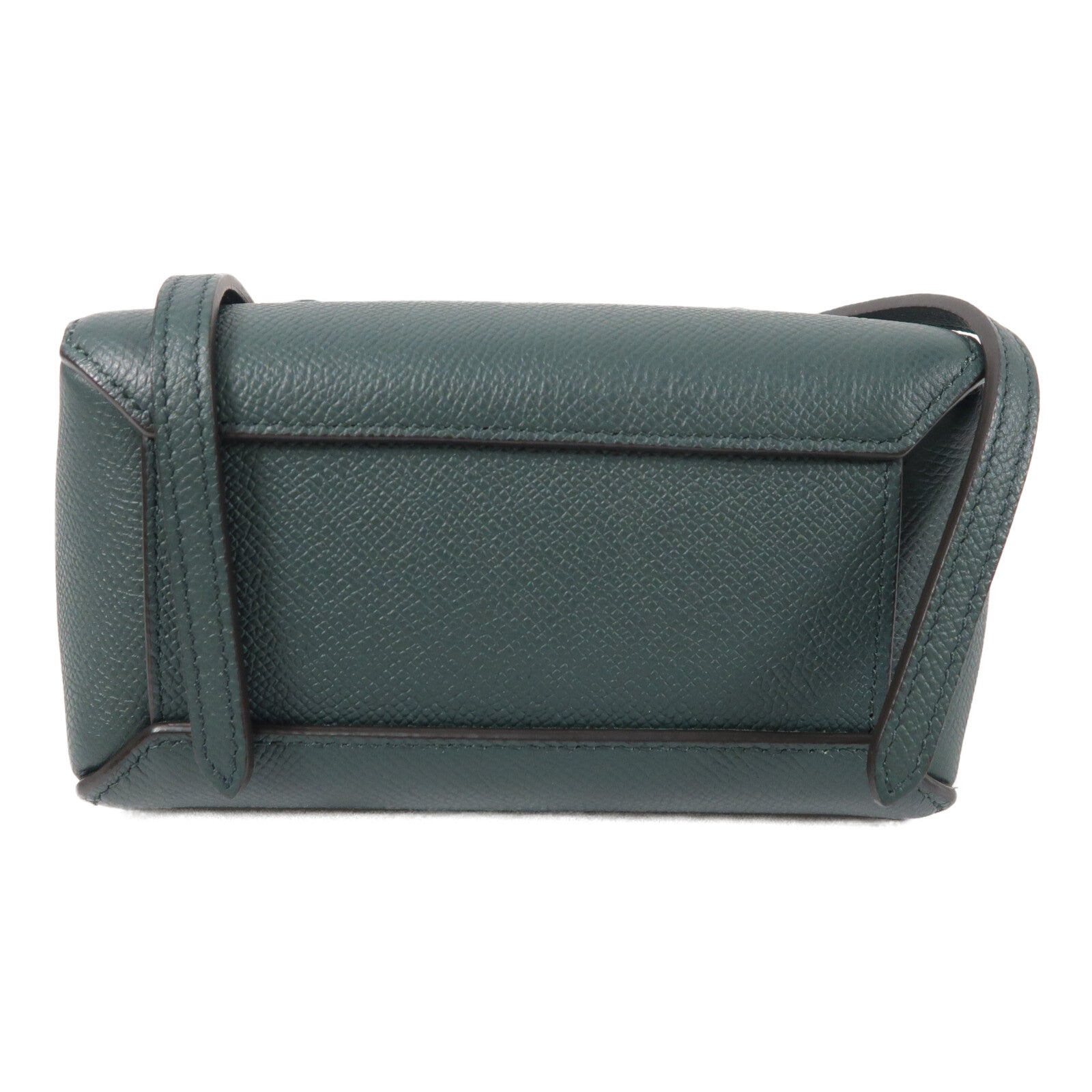 CELINE 牛皮皮革Pico Belt Bag金扣手挽肩背兩用袋